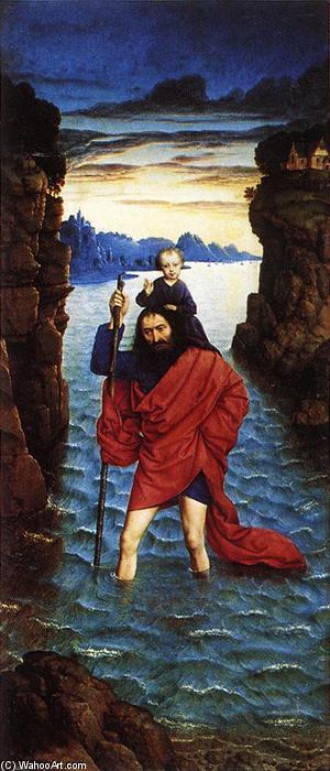Saint Christopher — Dierik Bouts Den Yngre