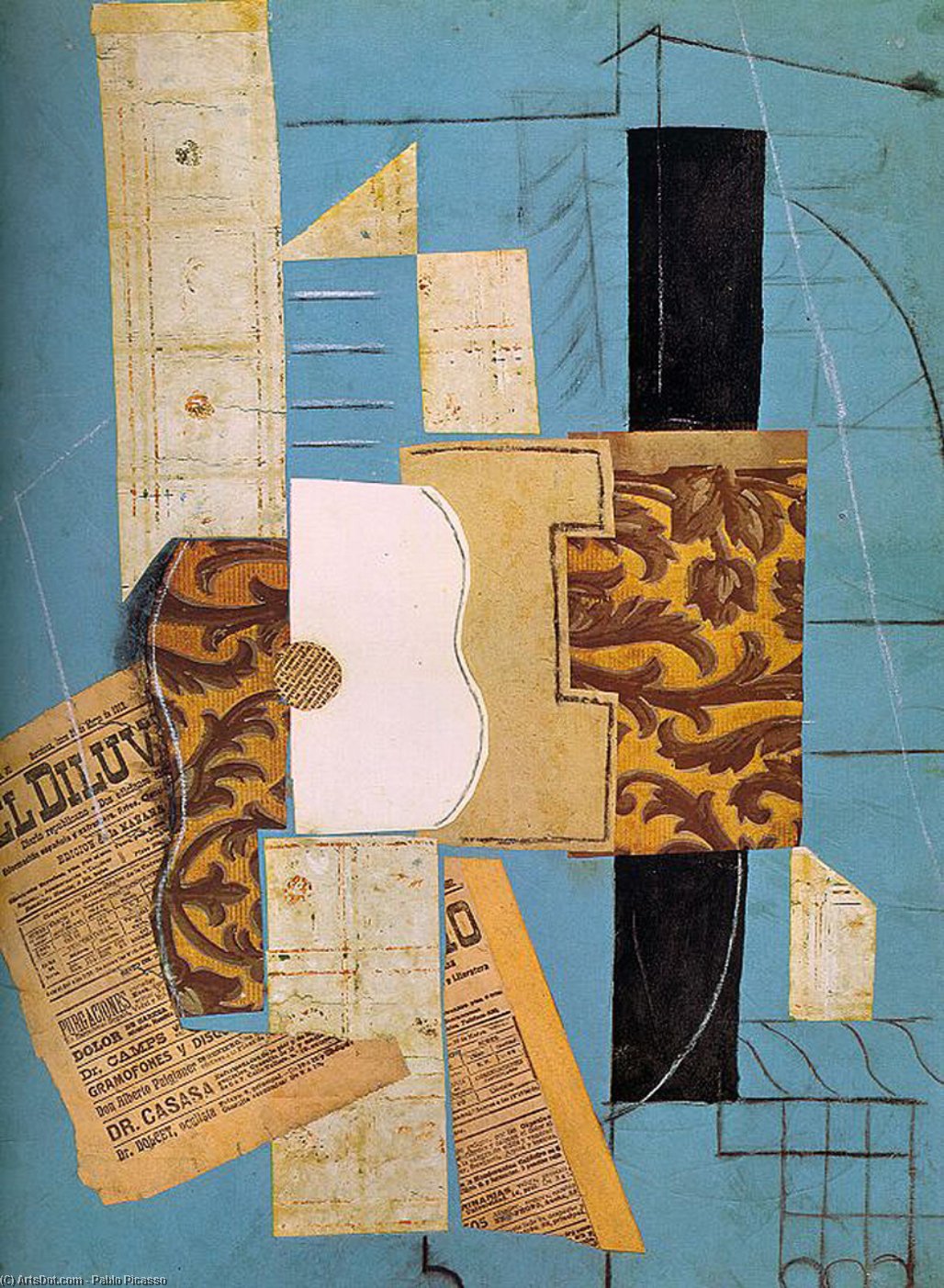 The Guitar — Pablo Picasso