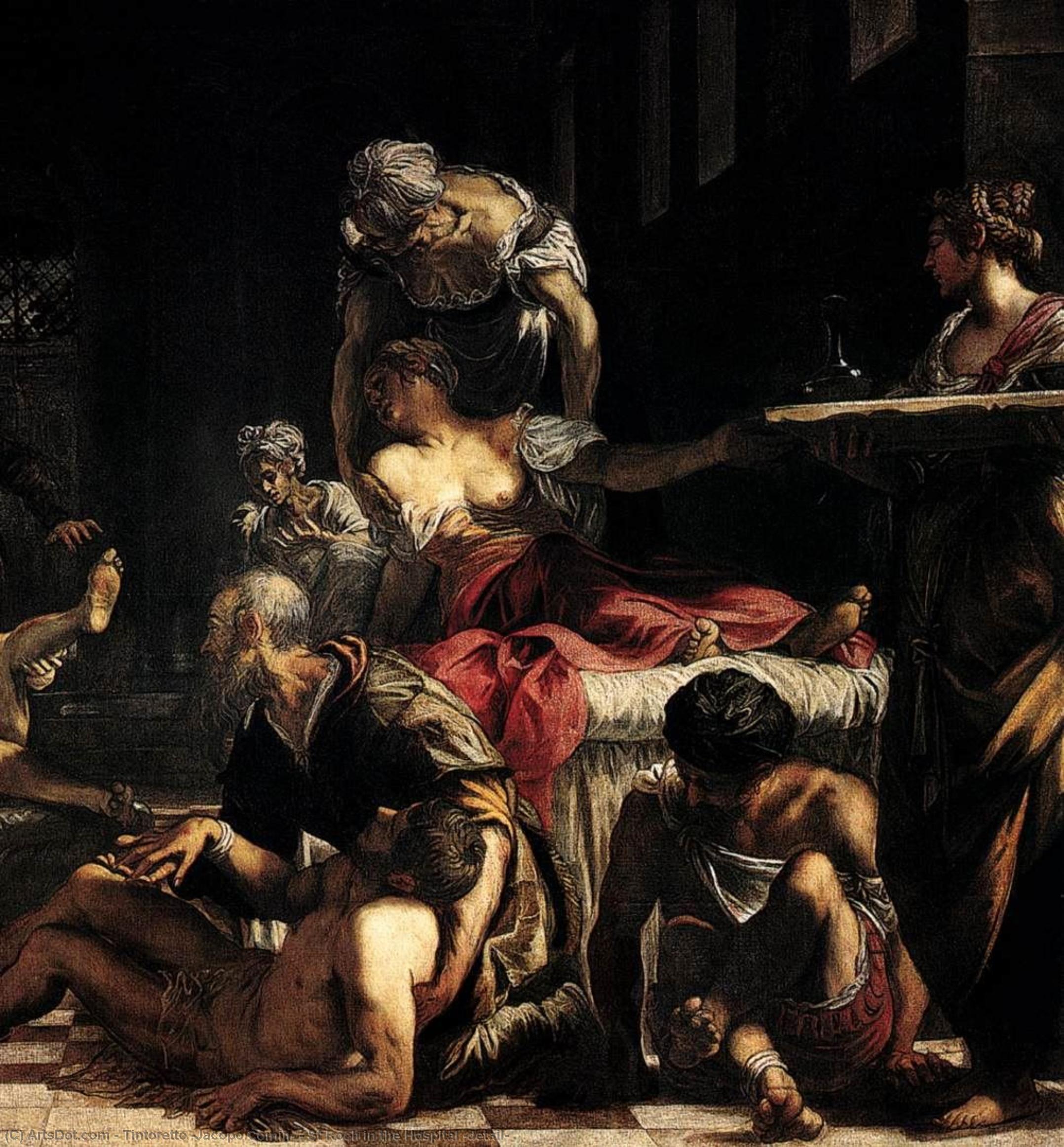 St Roch Nell'ospedale — Jacopo Tintoretto