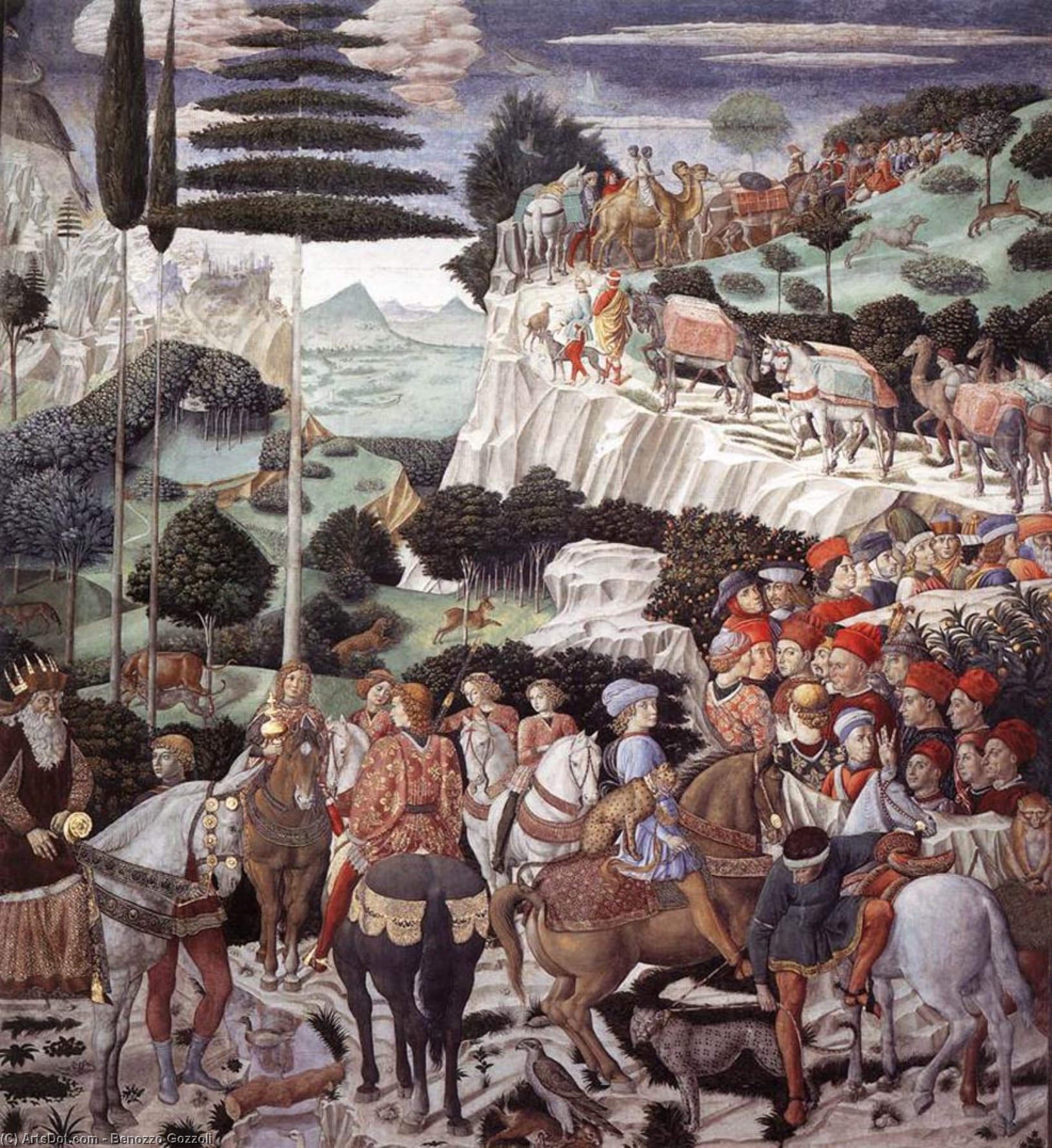 Žilimo Melchoiro Procesija — Benozas Gocolis