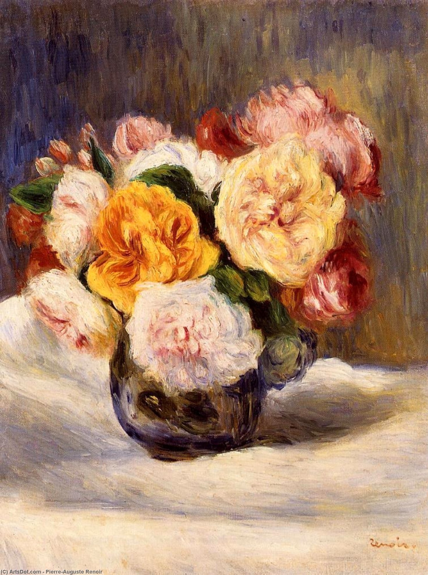 Ein Blumenstrauß — Pierre-auguste Renoir
