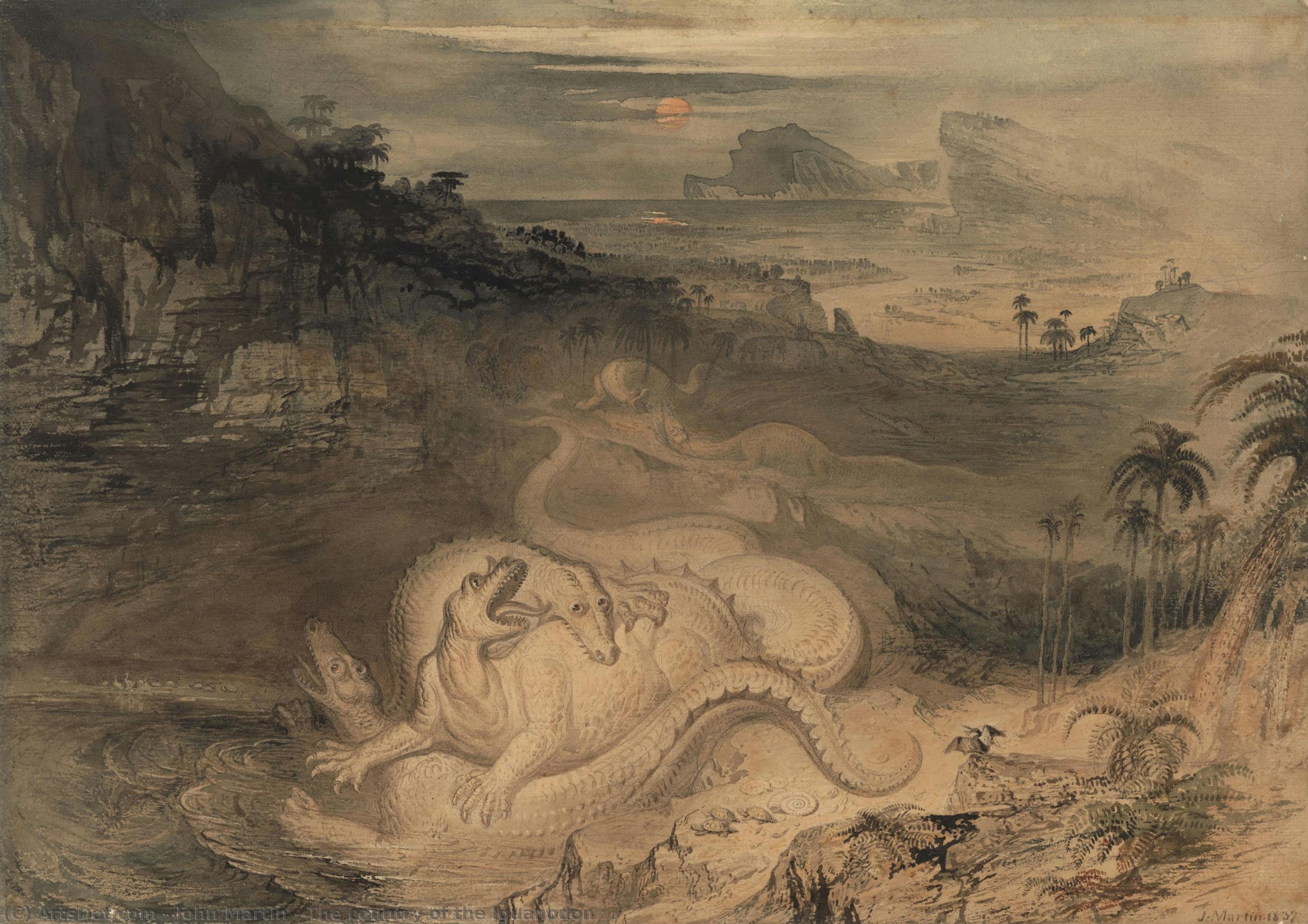 İguanodon Ülkesi — John Martin