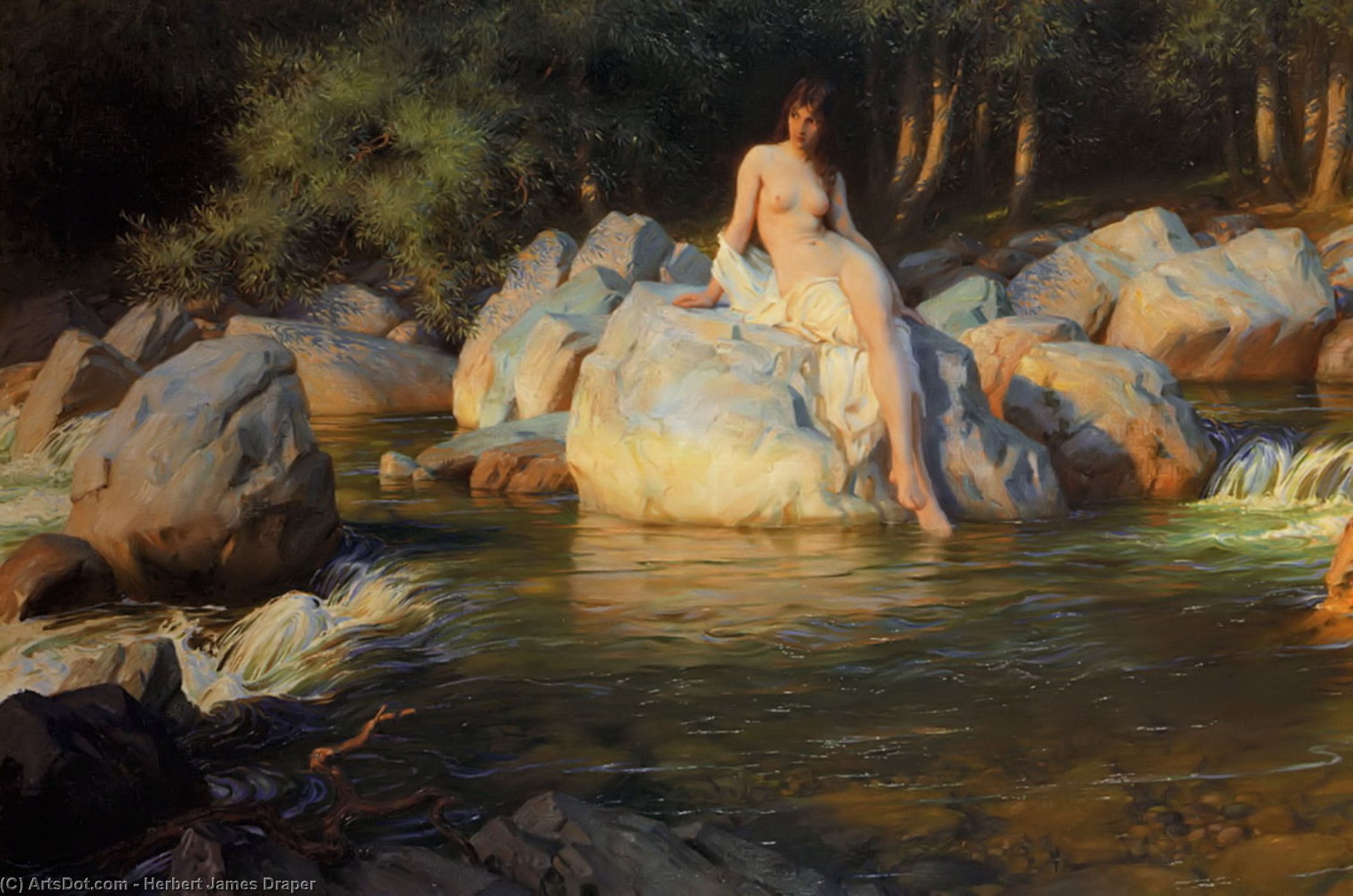 The Kelpie - — Herbert James Draper