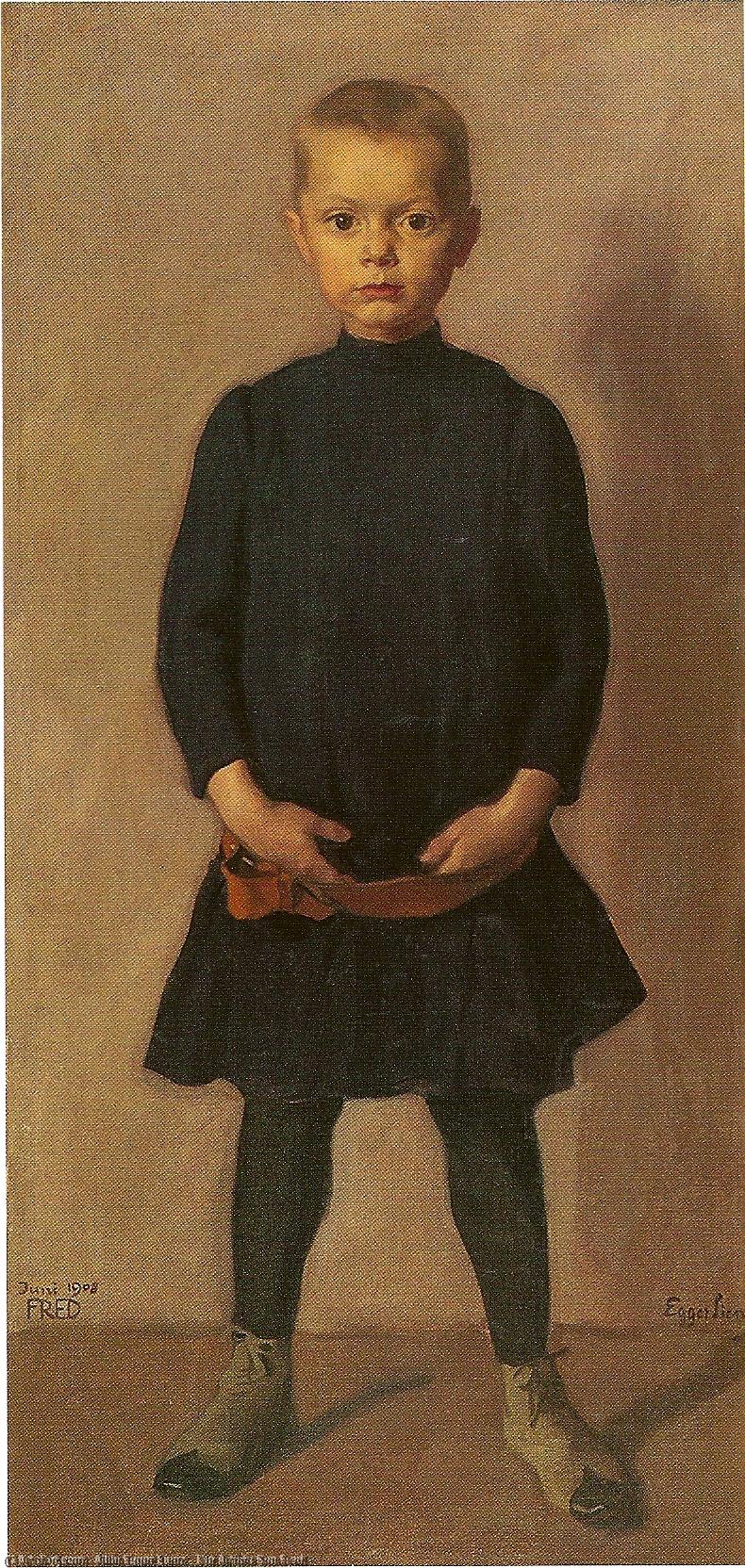 The Artists Son Fred — Albin Egger Lienz