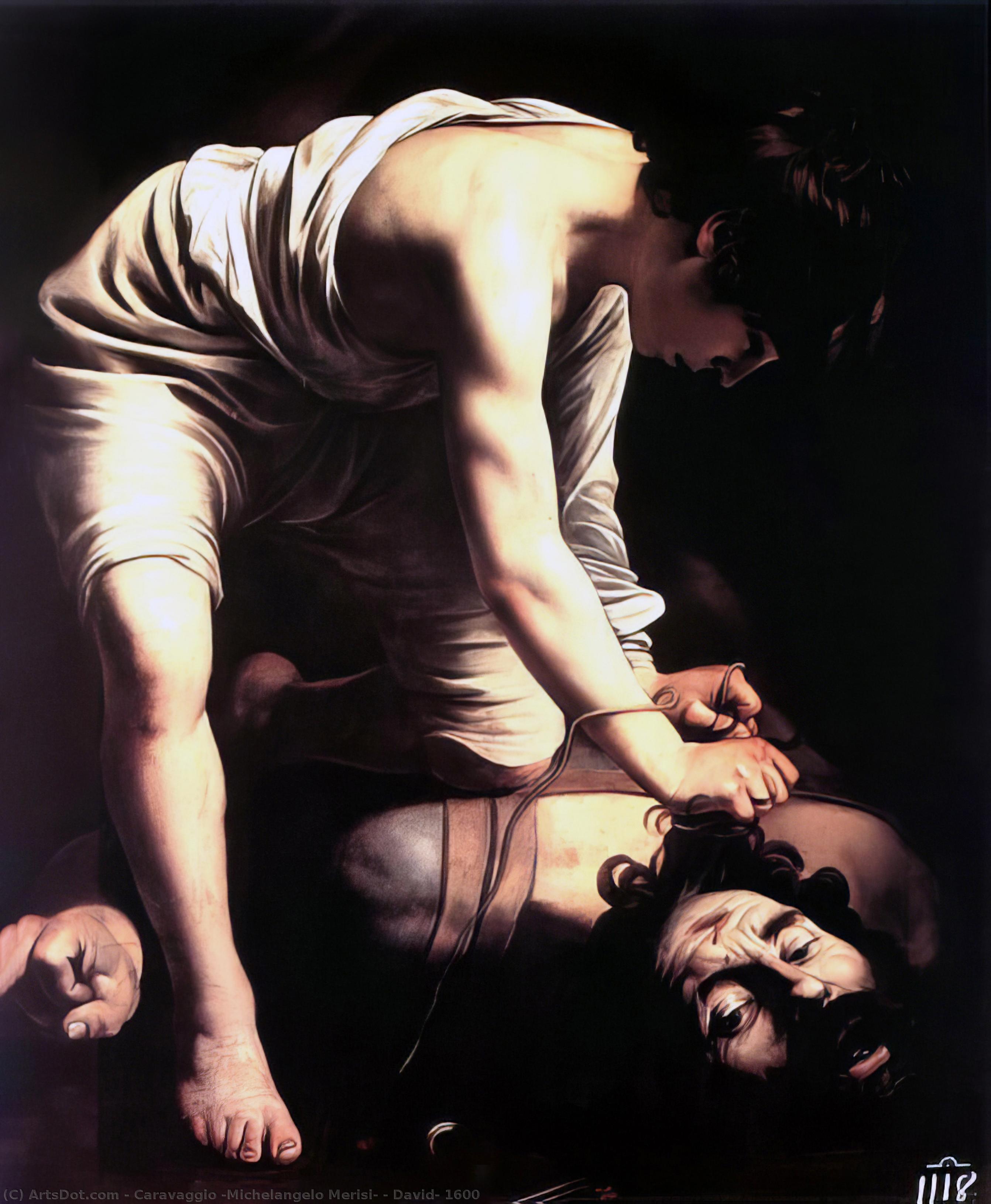 Давид, 1600 — Каравађо