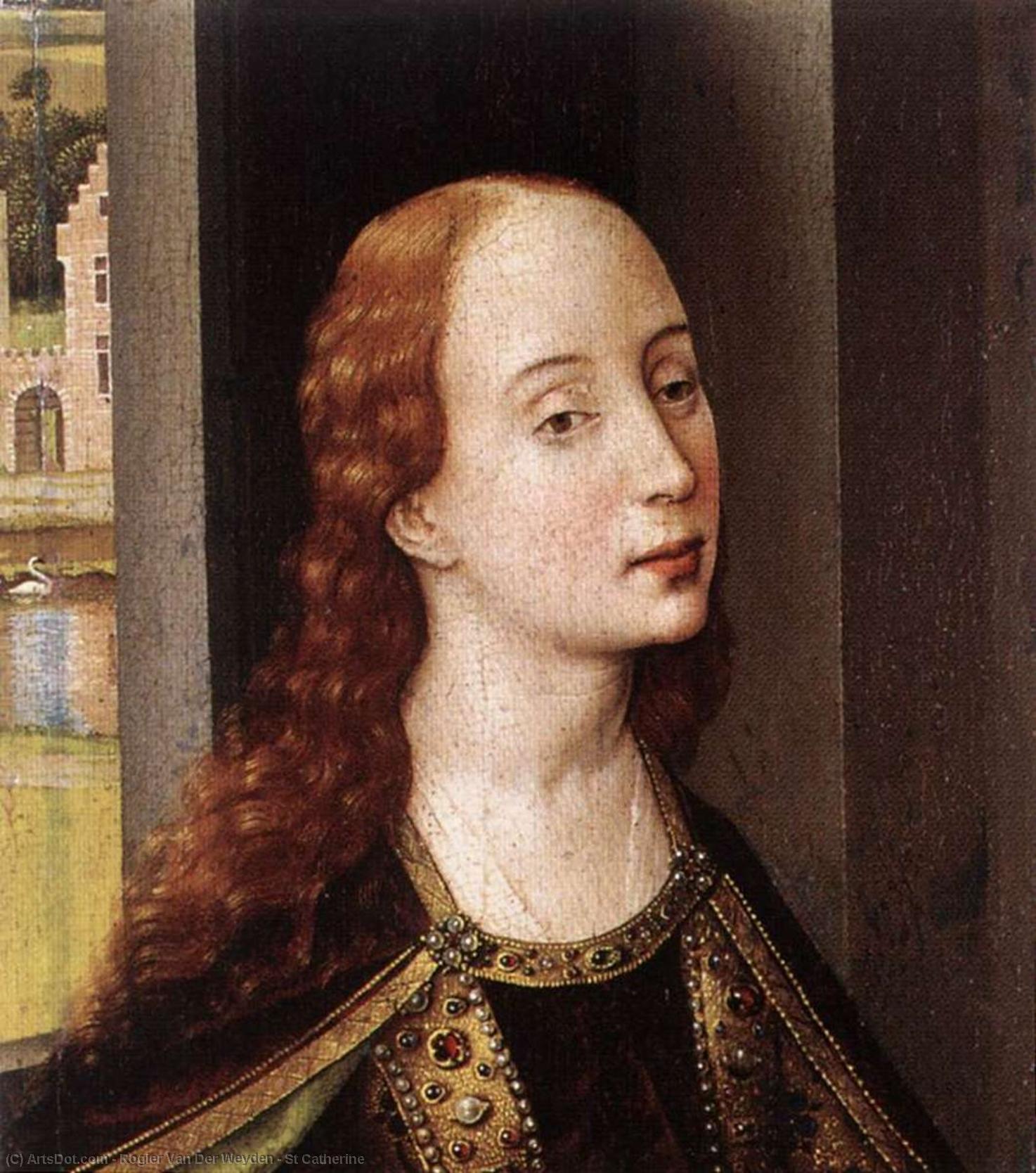 Santa Caterina — Rogier Van Der Weyden