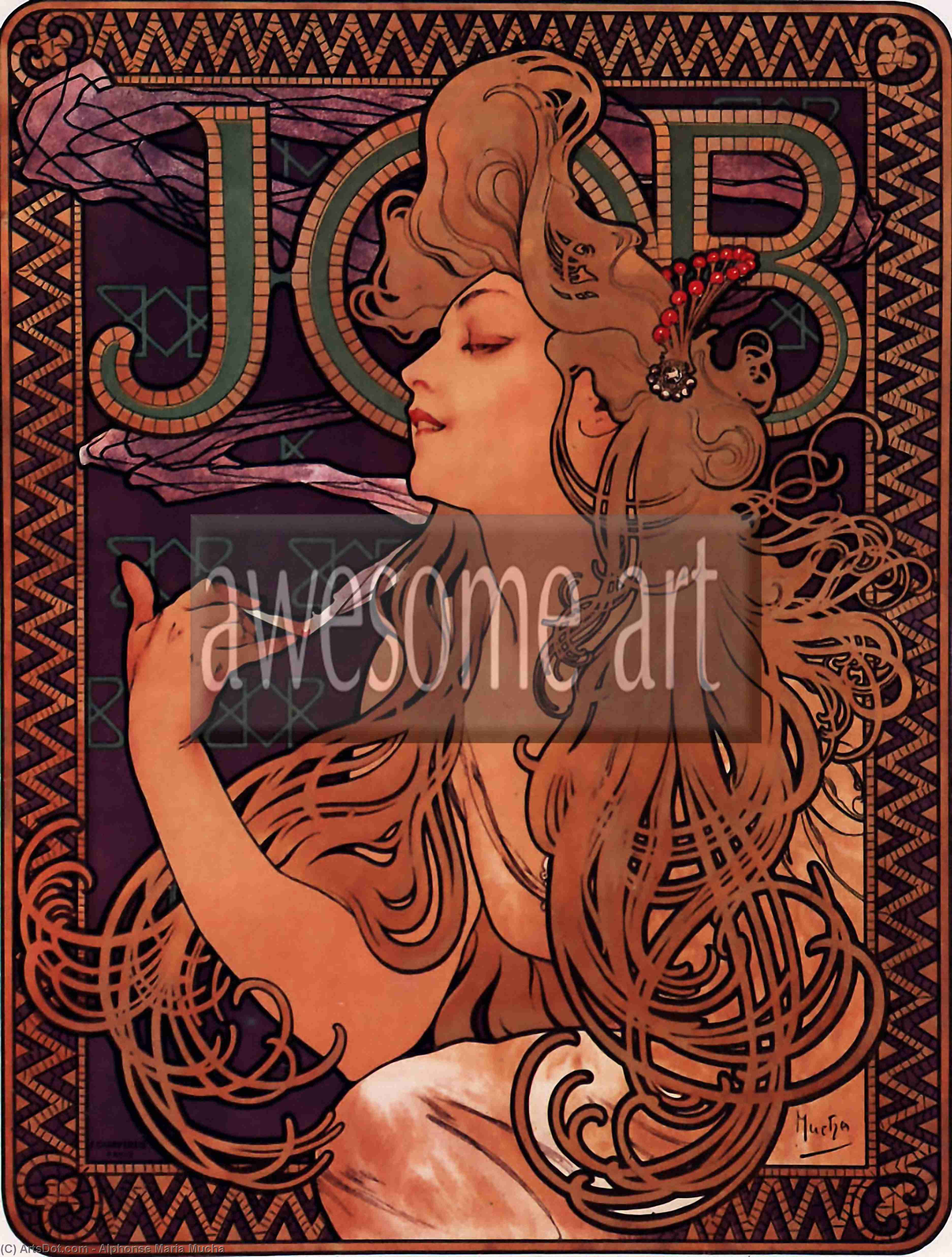 Job — Alfons Mucha