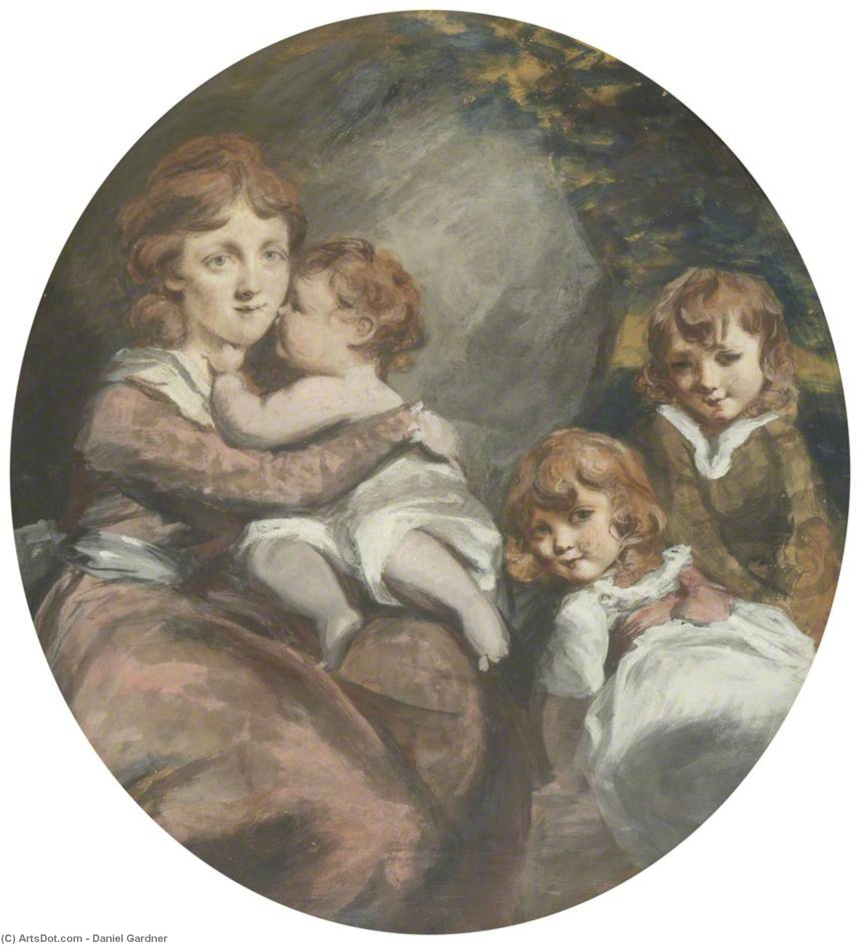 Mother With Three Children — Daniel Gardner