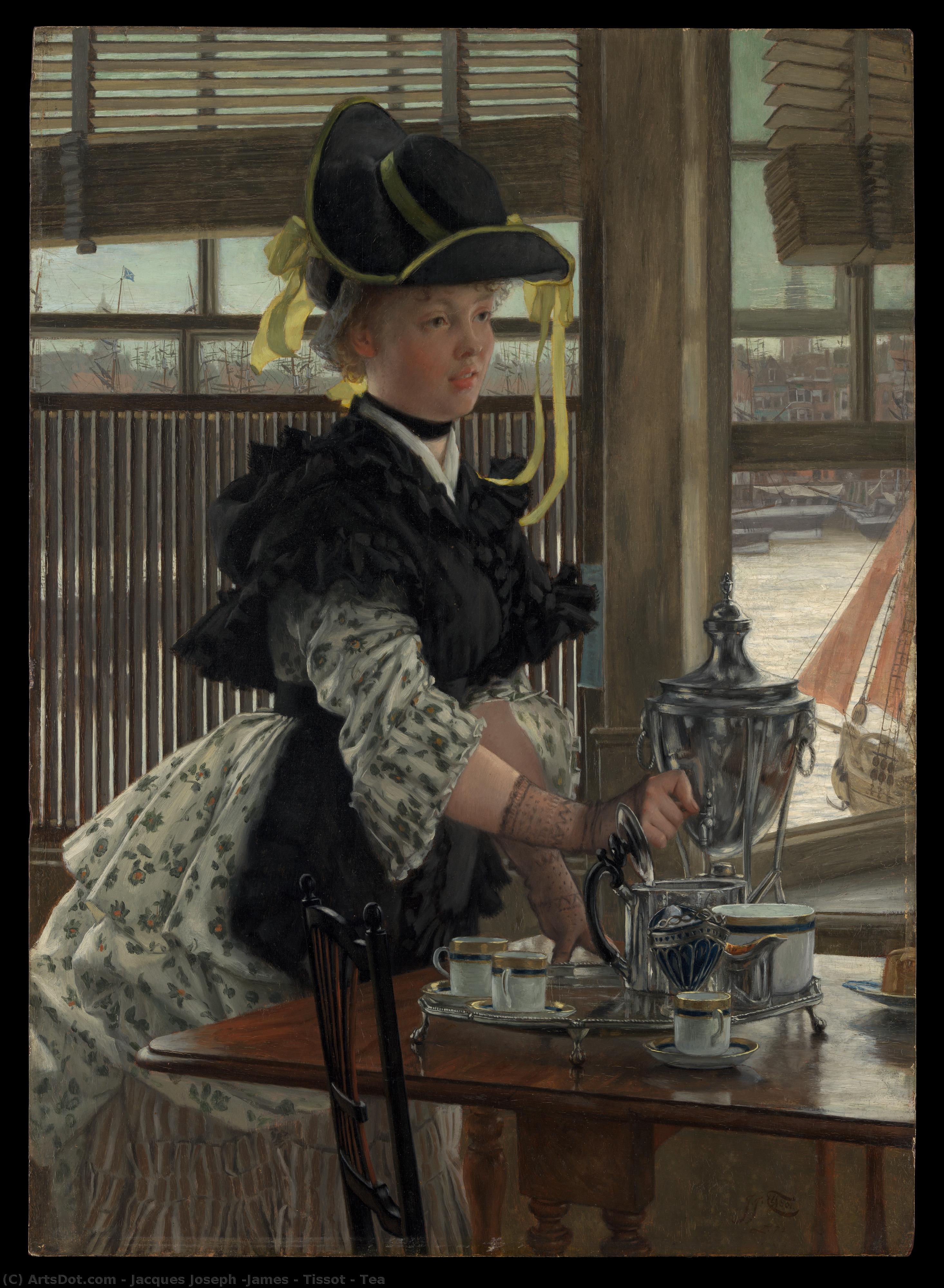 Tea — Jacques Joseph (james ) Tissot