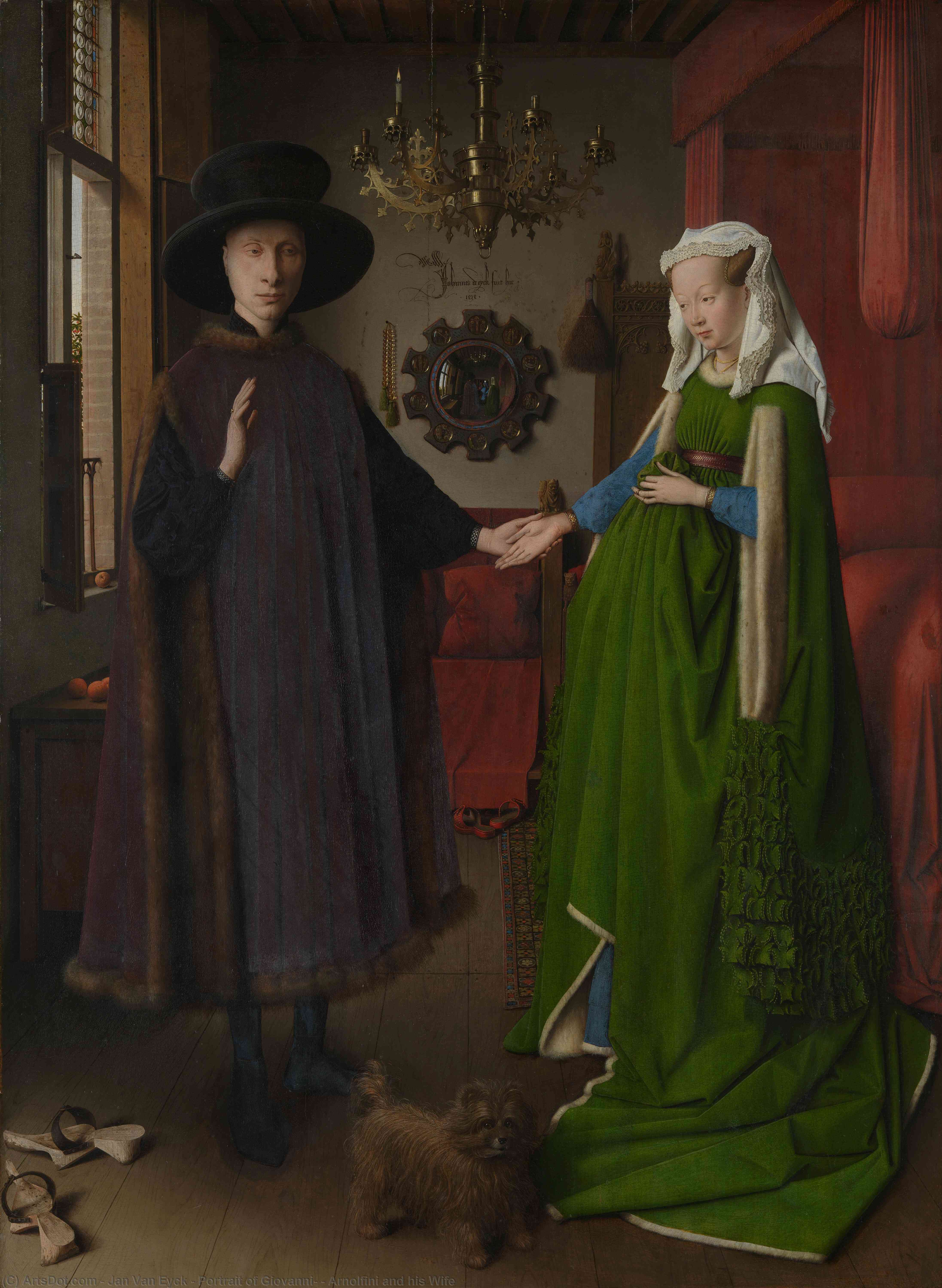 Giovanni Arnolfini És Felesége Portréja — Jan Van Eyck