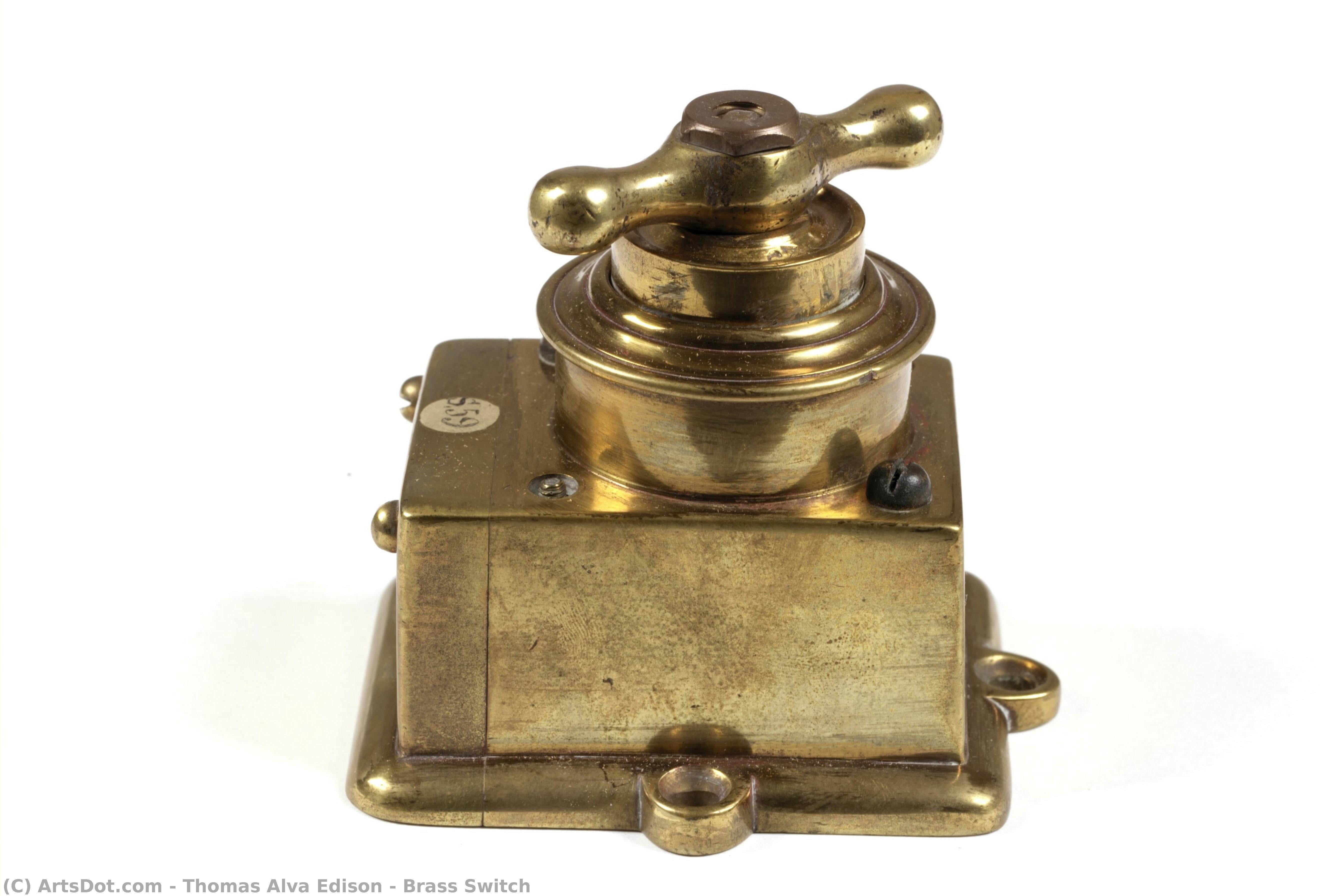 Brass Switch — Thomas Alva Edison