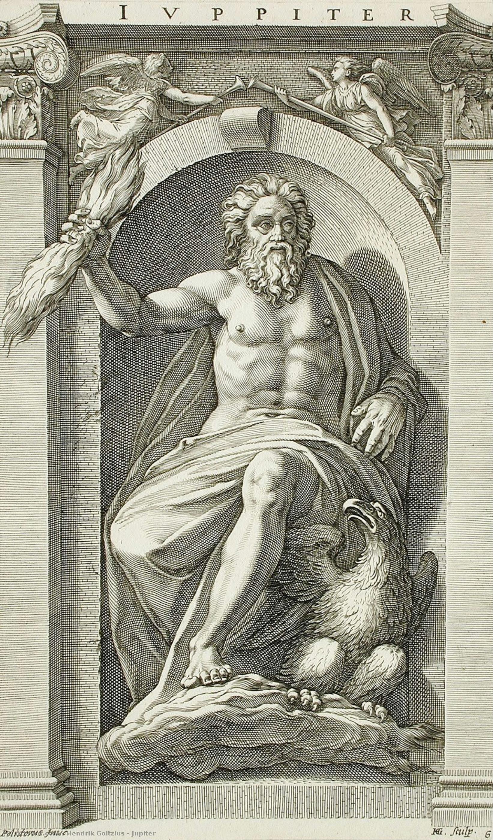 Jupiter — Hendrik Goltzius