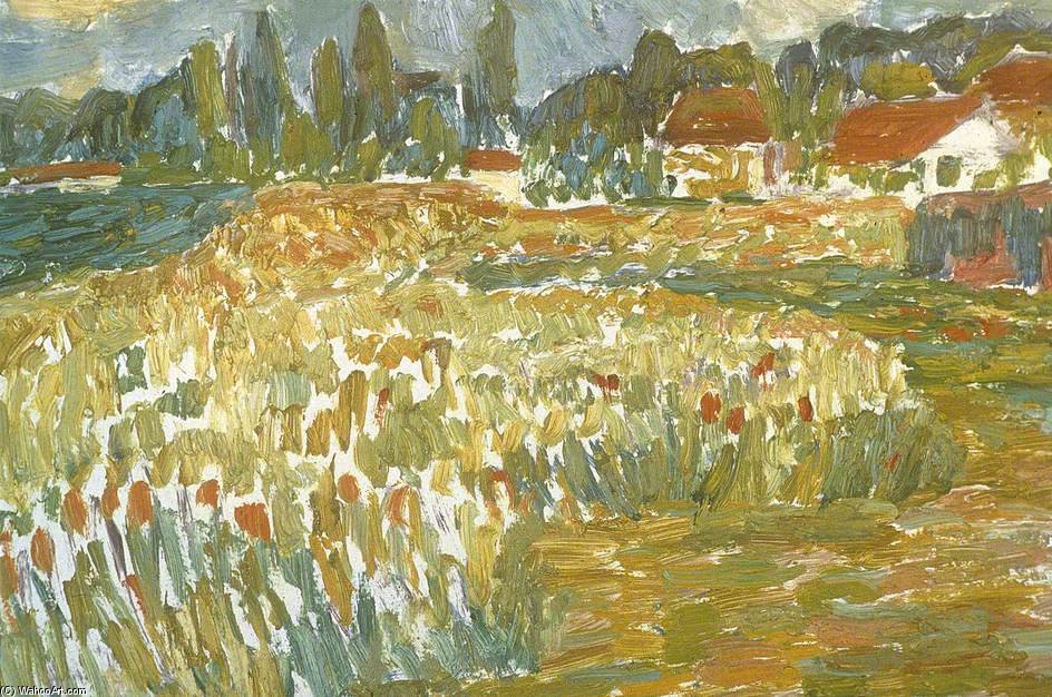 Fields At Orry-la-ville — William Mactaggart