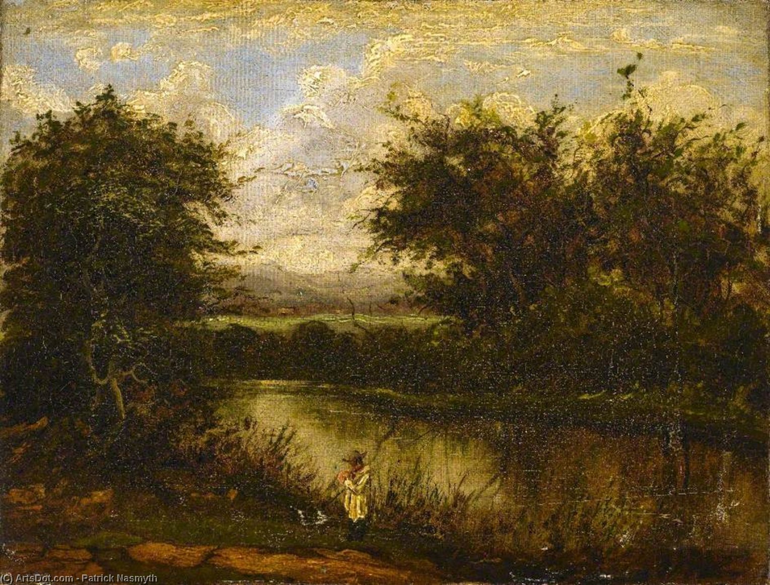 Landscape Study In Hampshire — Patrick Nasmyth