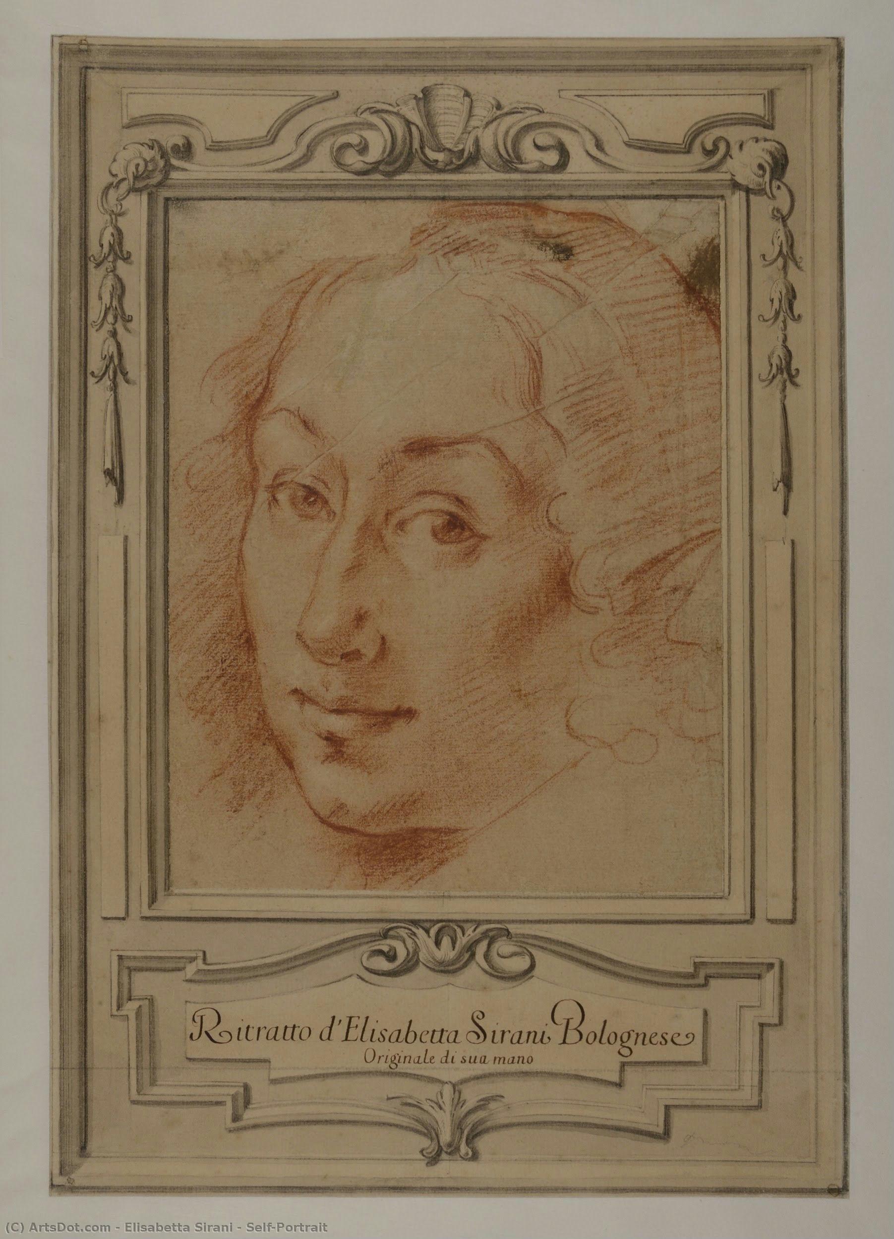 Self-portrait — Elisabetta Sirani