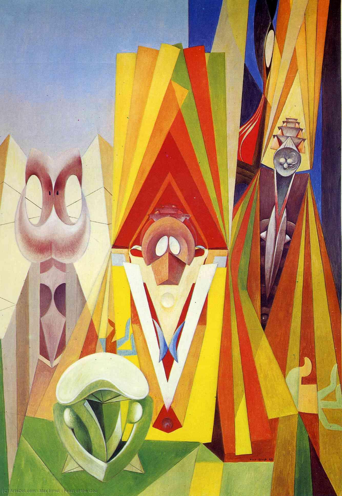 Il Festeggiamento Degli Dei — Max Ernst