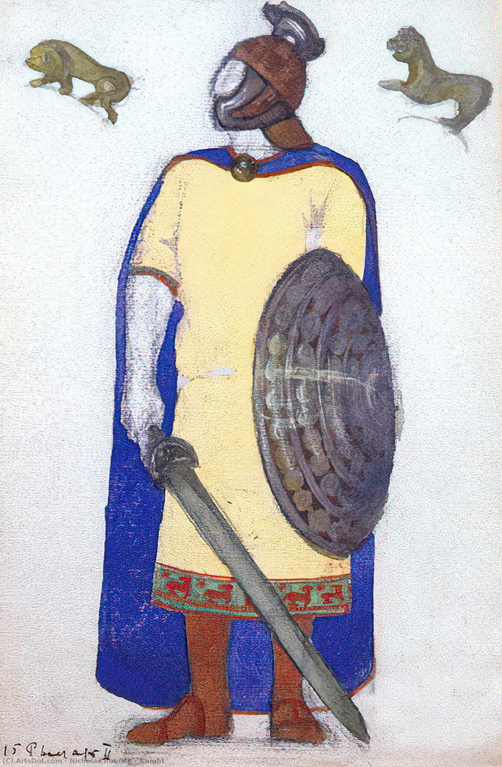 Knight — Nicholas Roerich