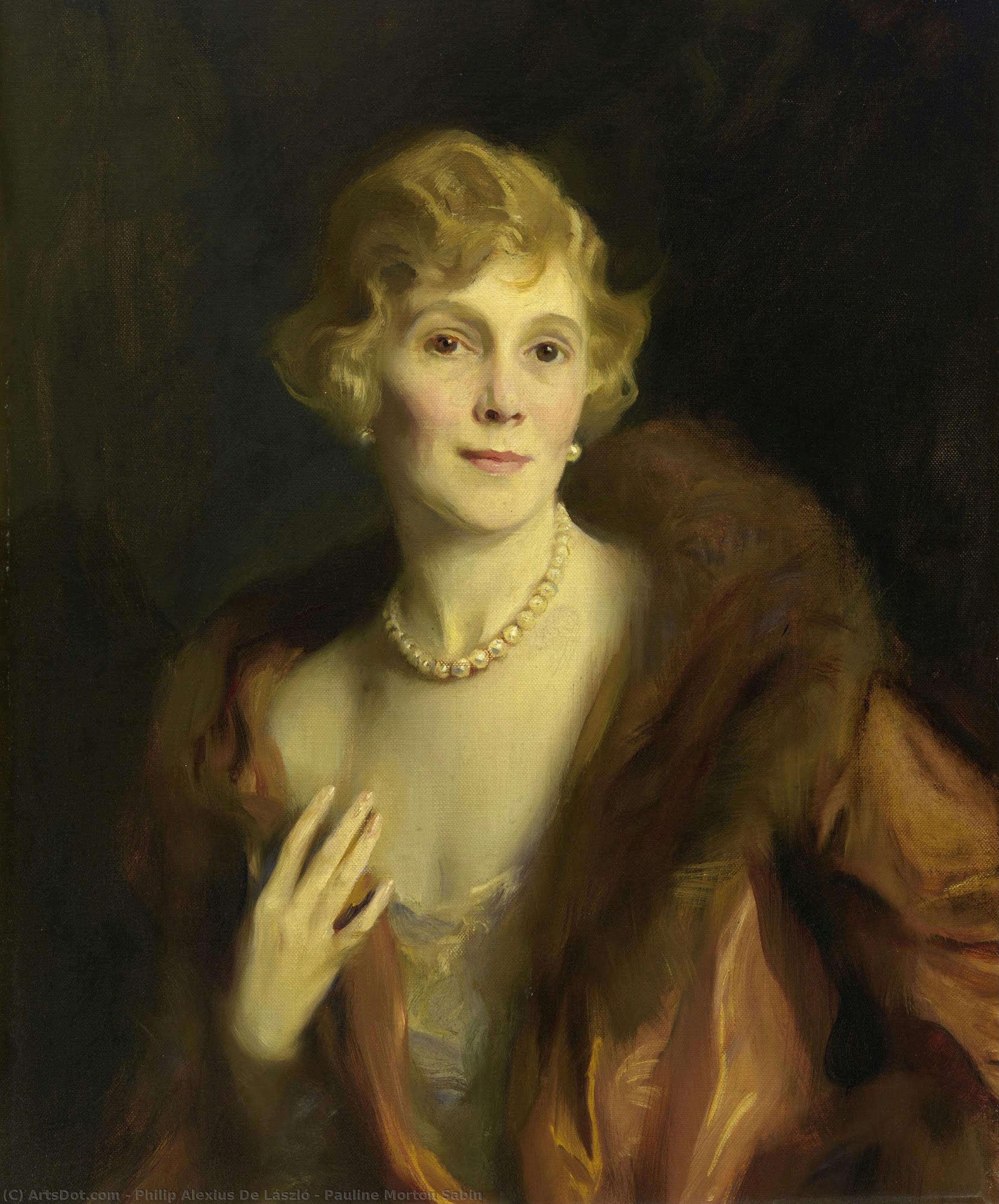 Pauline Morton Sabin — Filipas Aleksas De László