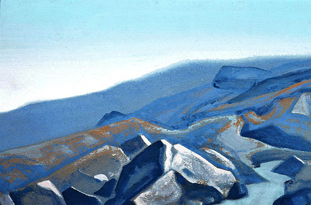 A Hill — Nicholas Roerich