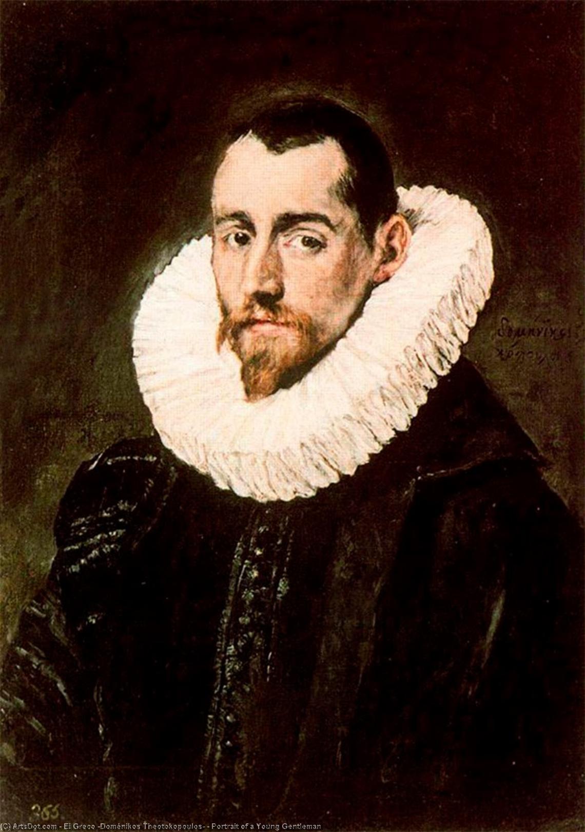 Portrét Mladého Pána — El Greco