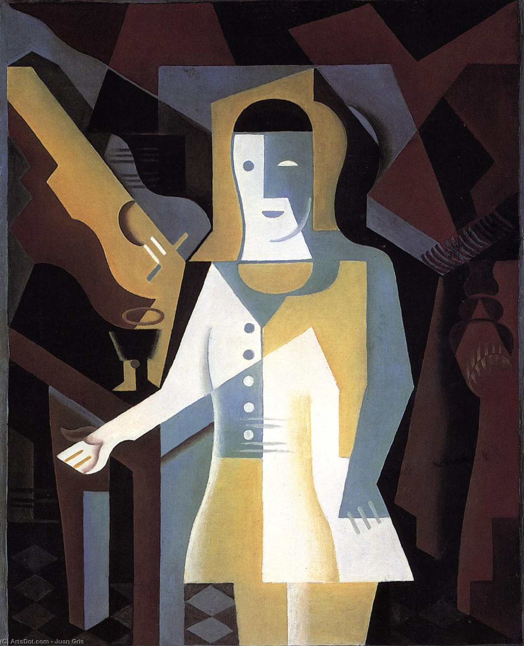 Pierrot — Juan Gris