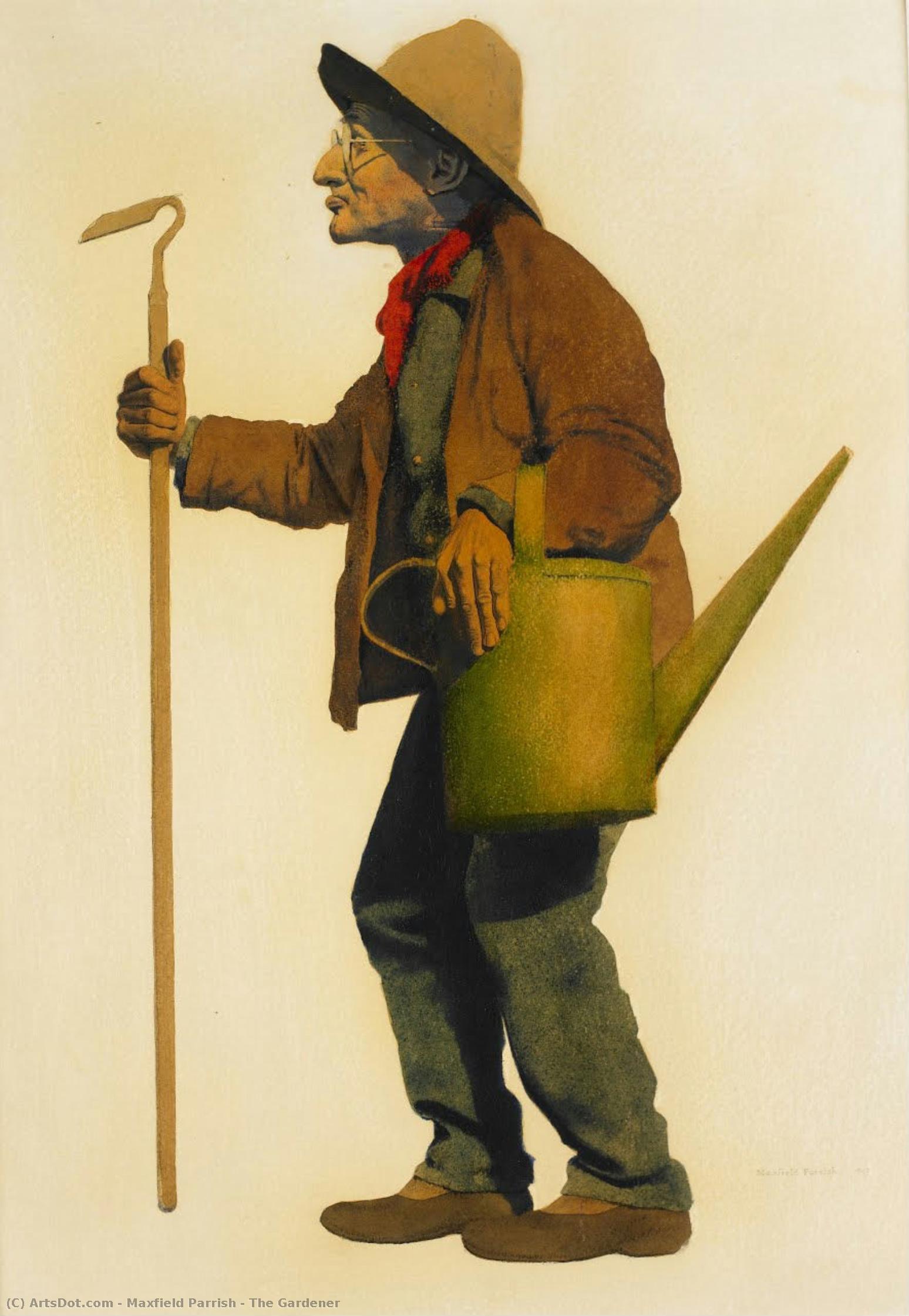 The Gardener — Maxfield Parrish