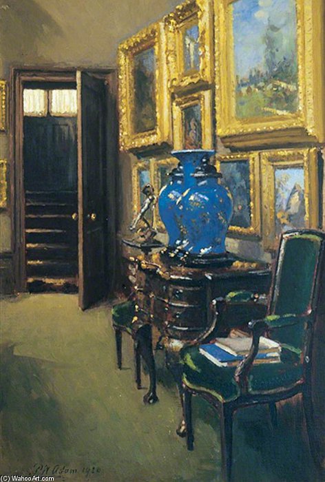 Interior, Rutland Lodge — Patrick William Adam