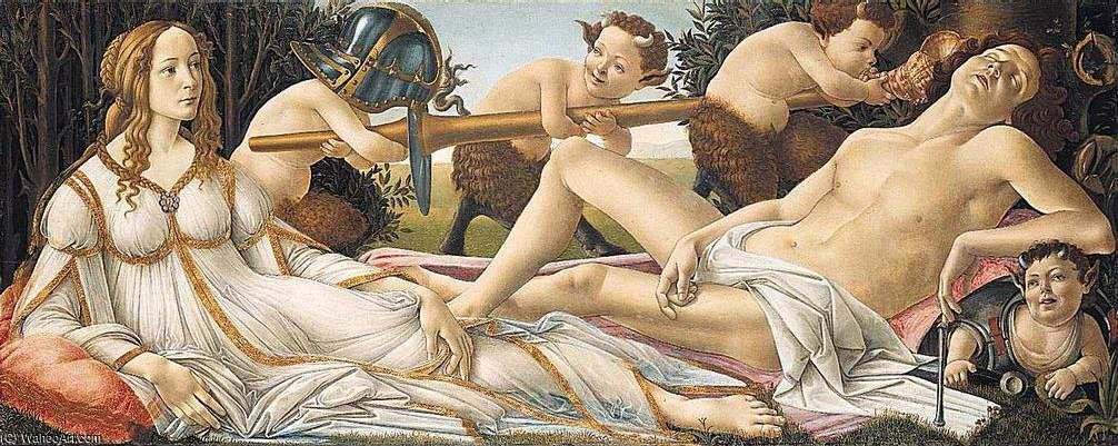 Venere E Marte — Sandro Botticelli