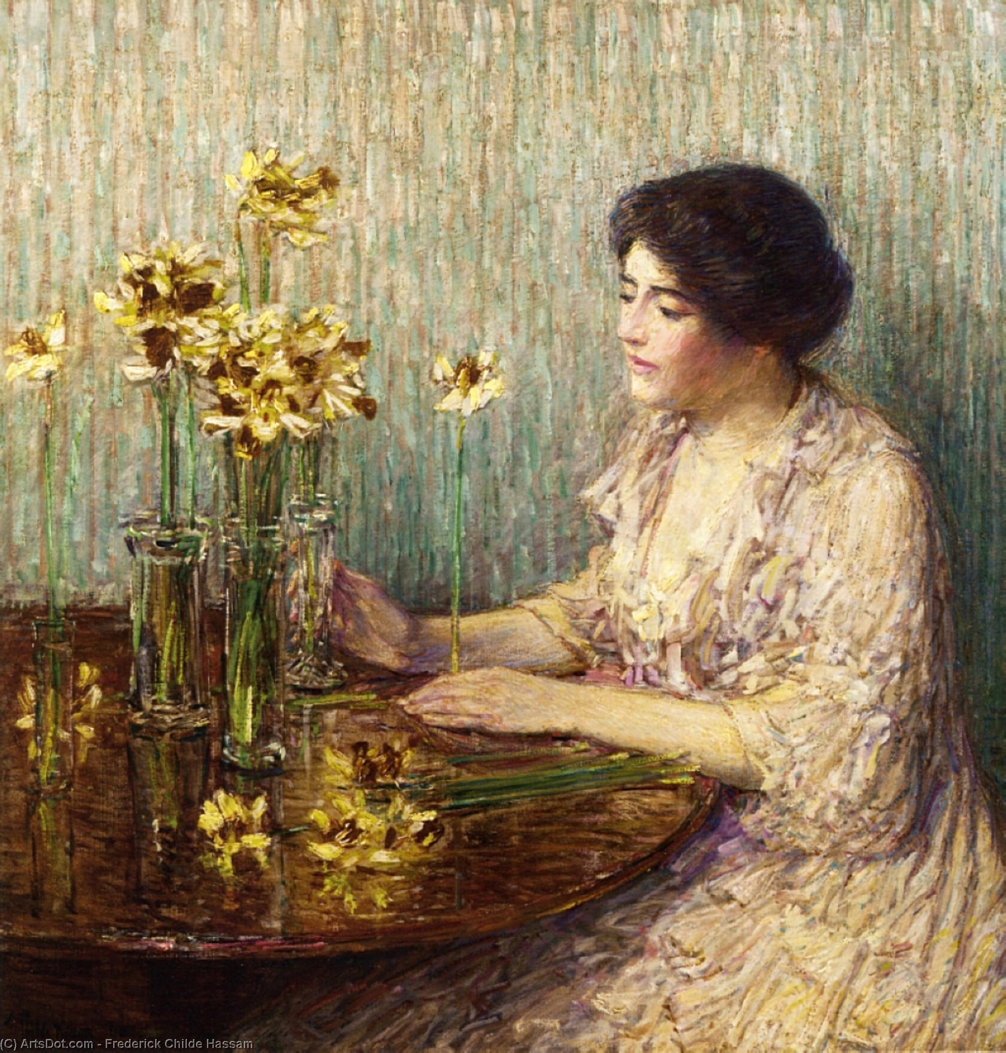 Jonquils — Frederick Childe Hassam