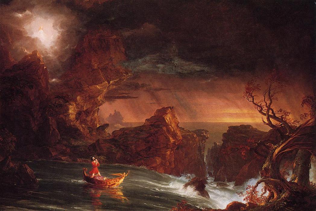 Die Reise Des Lebens: Das Mannesalter — Thomas Cole