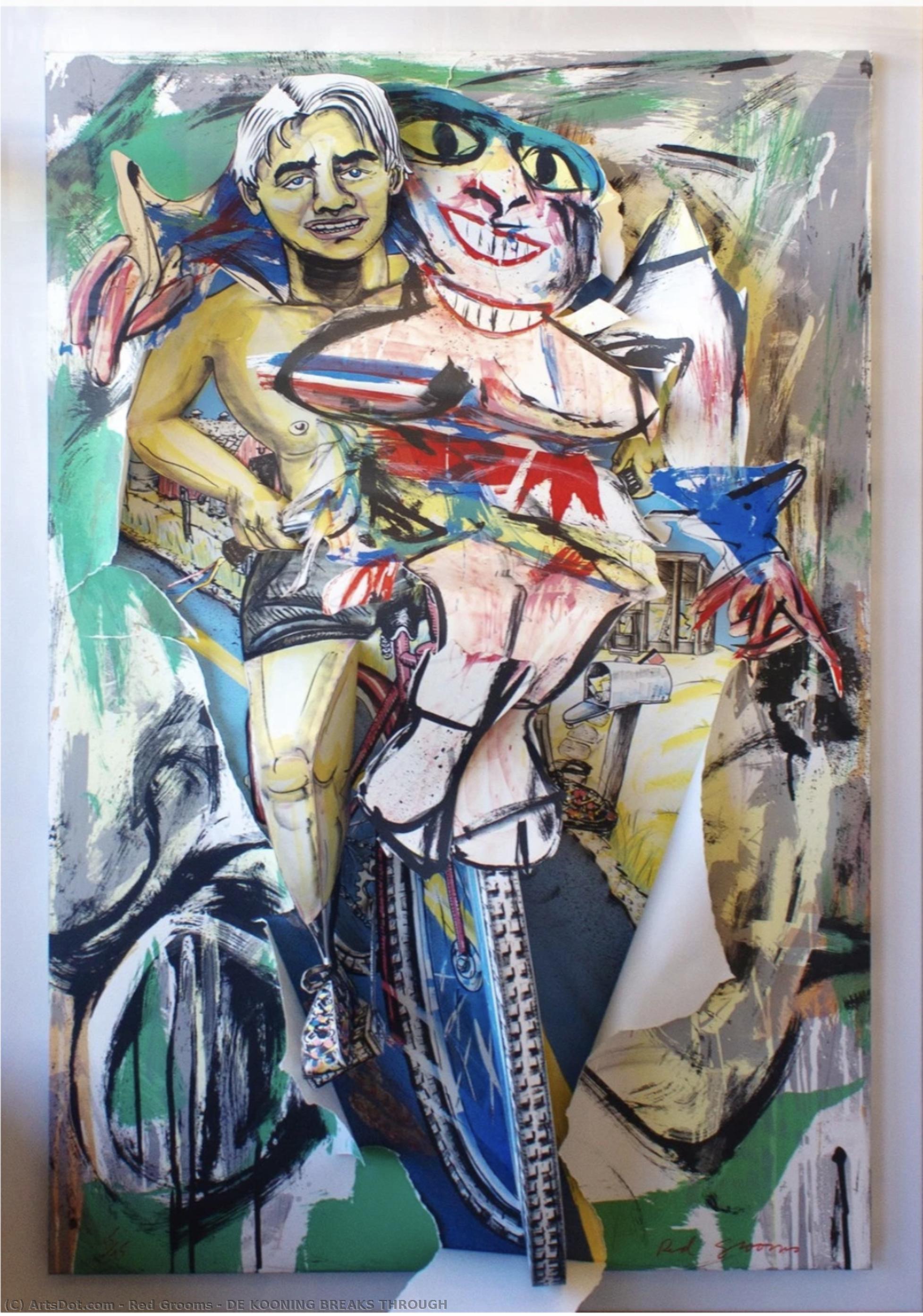 De Kooning Breaks Through — 레드 그룸스