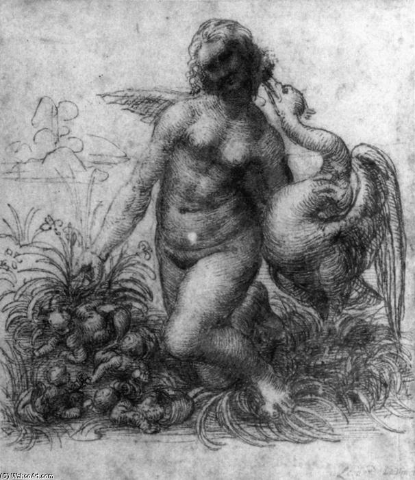 Leda Und Der Schwan — Leonardo Da Vinci