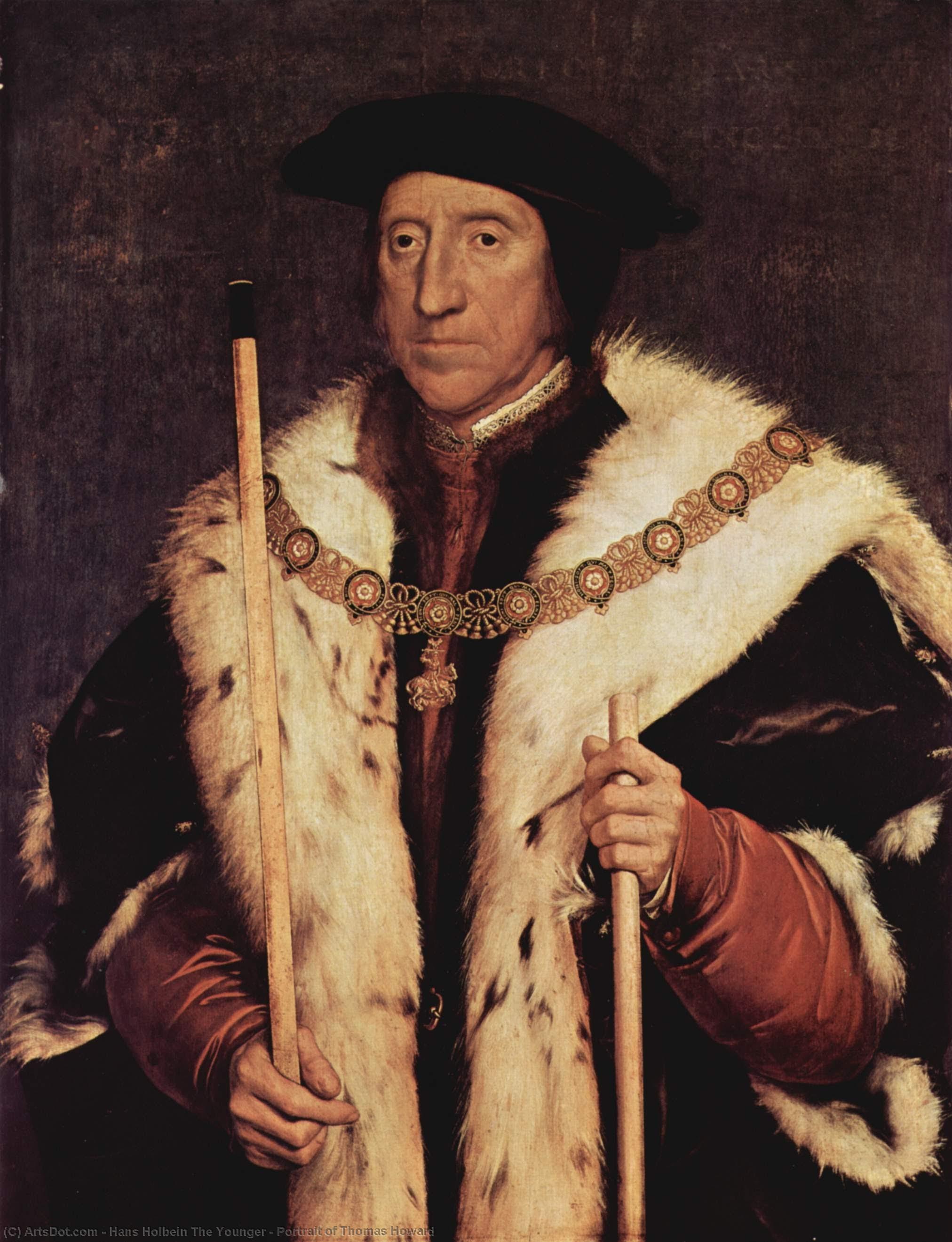 Portrait Of Thomas Howard — Hans Holbein Ml.