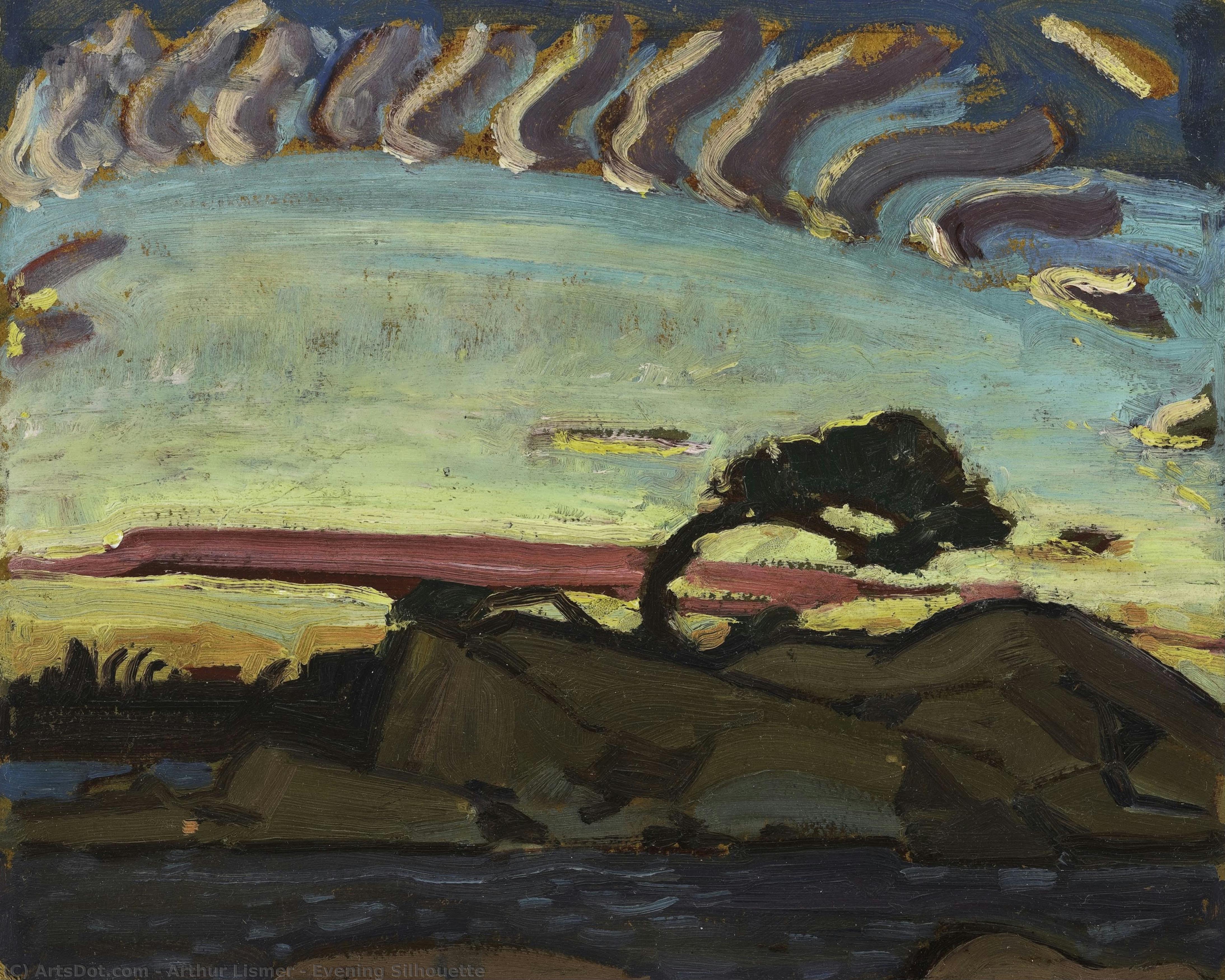 Evening Silhouette — Arthur Lismer