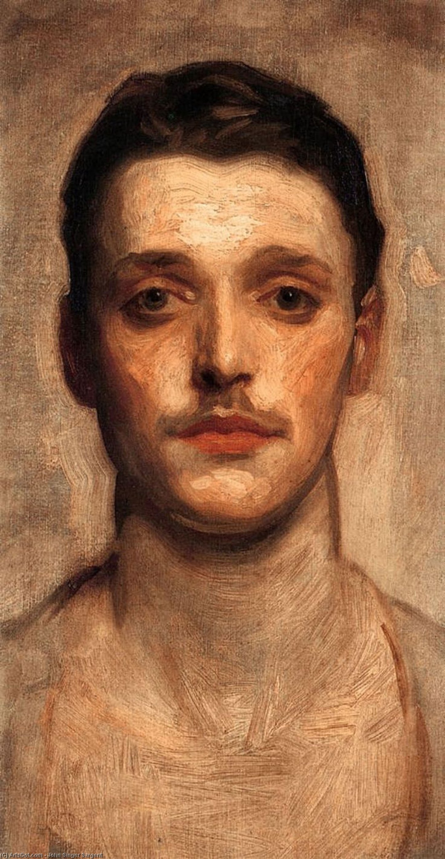 Studie Eines Jungen Mannes — John Singer Sargent