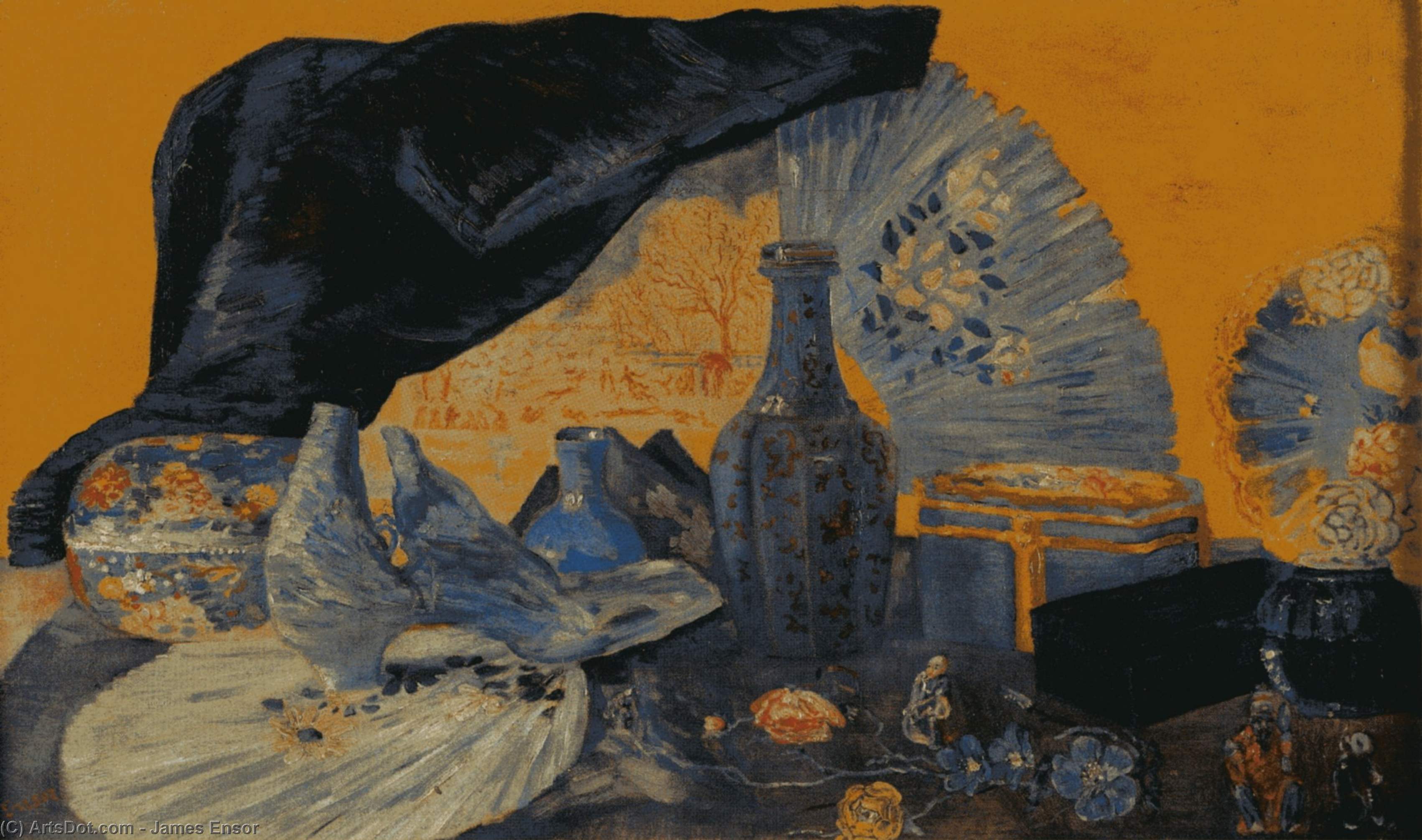 Harmonie En Bleu — James Ensor