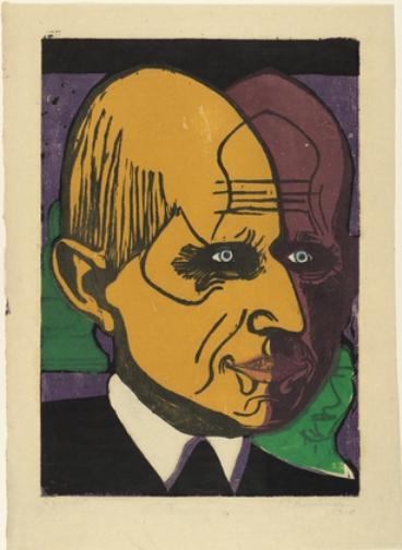 Kopf Dr. Bauer — Ernst Ludwig Kirchner