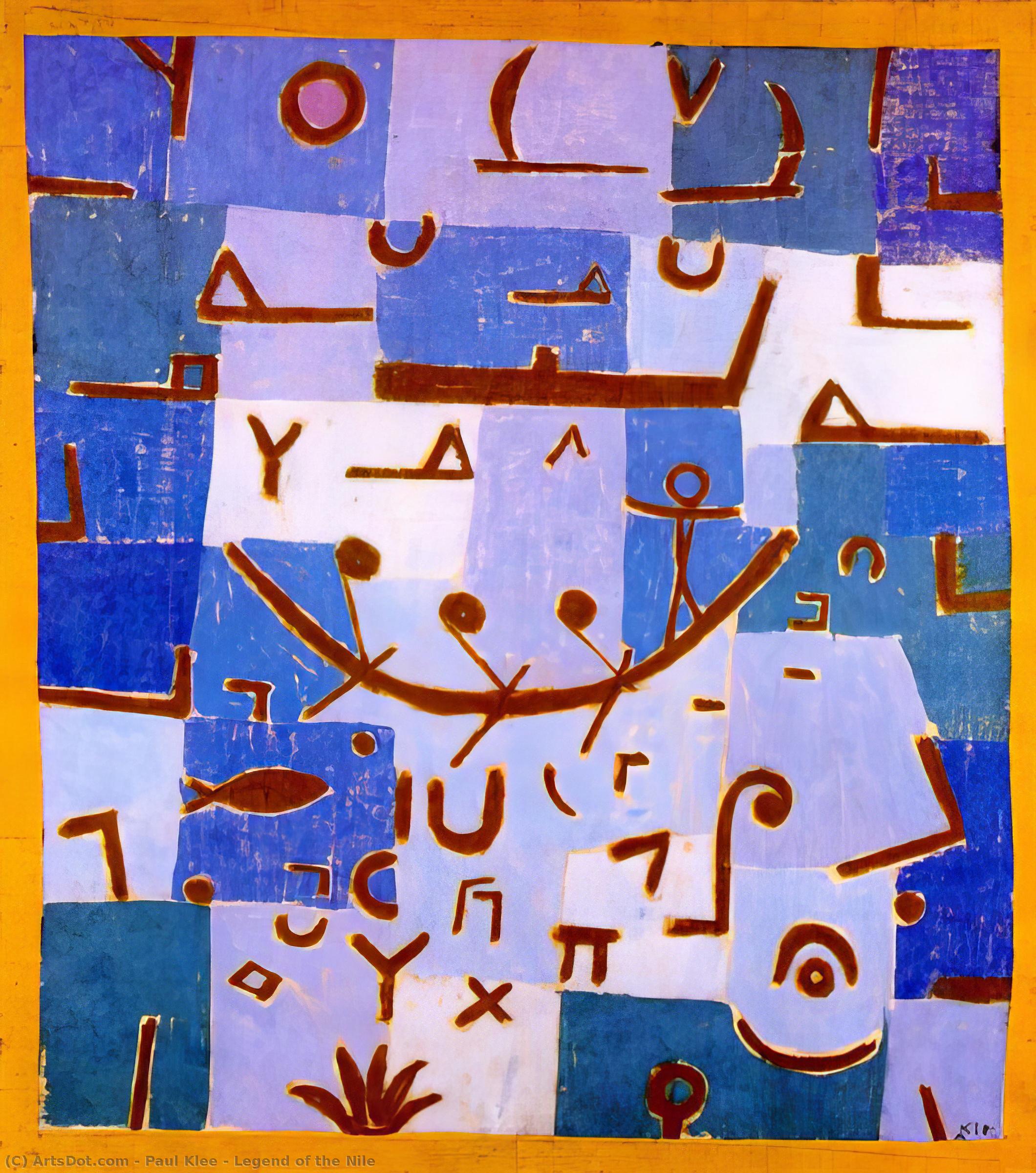 Legenden Om Nilen — Paul Klee