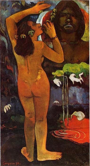 Hina Tefatou (também Conhecido Como A Lua E A Terra) — Paul Gauguin