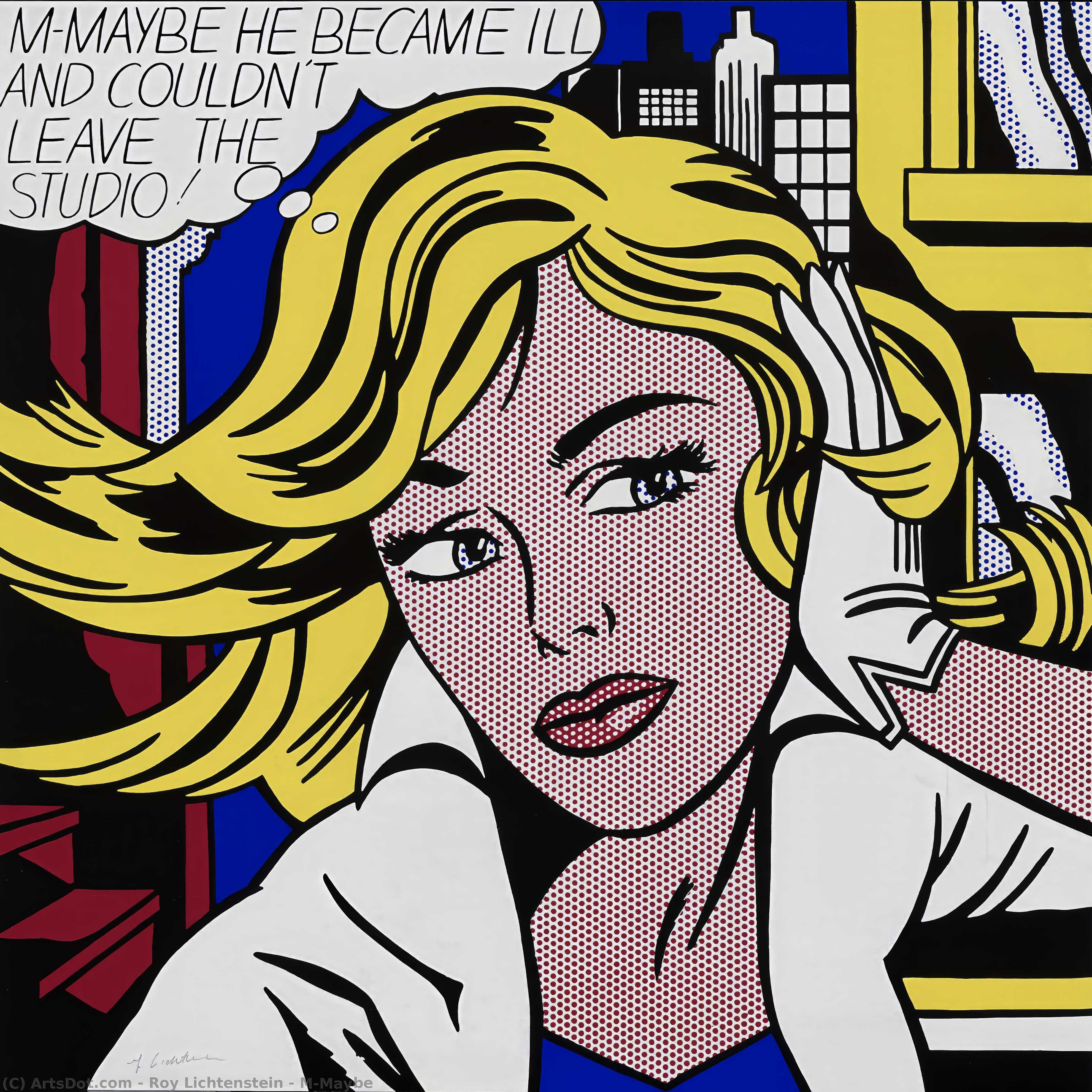 M-forse — Roy Lichtenstein