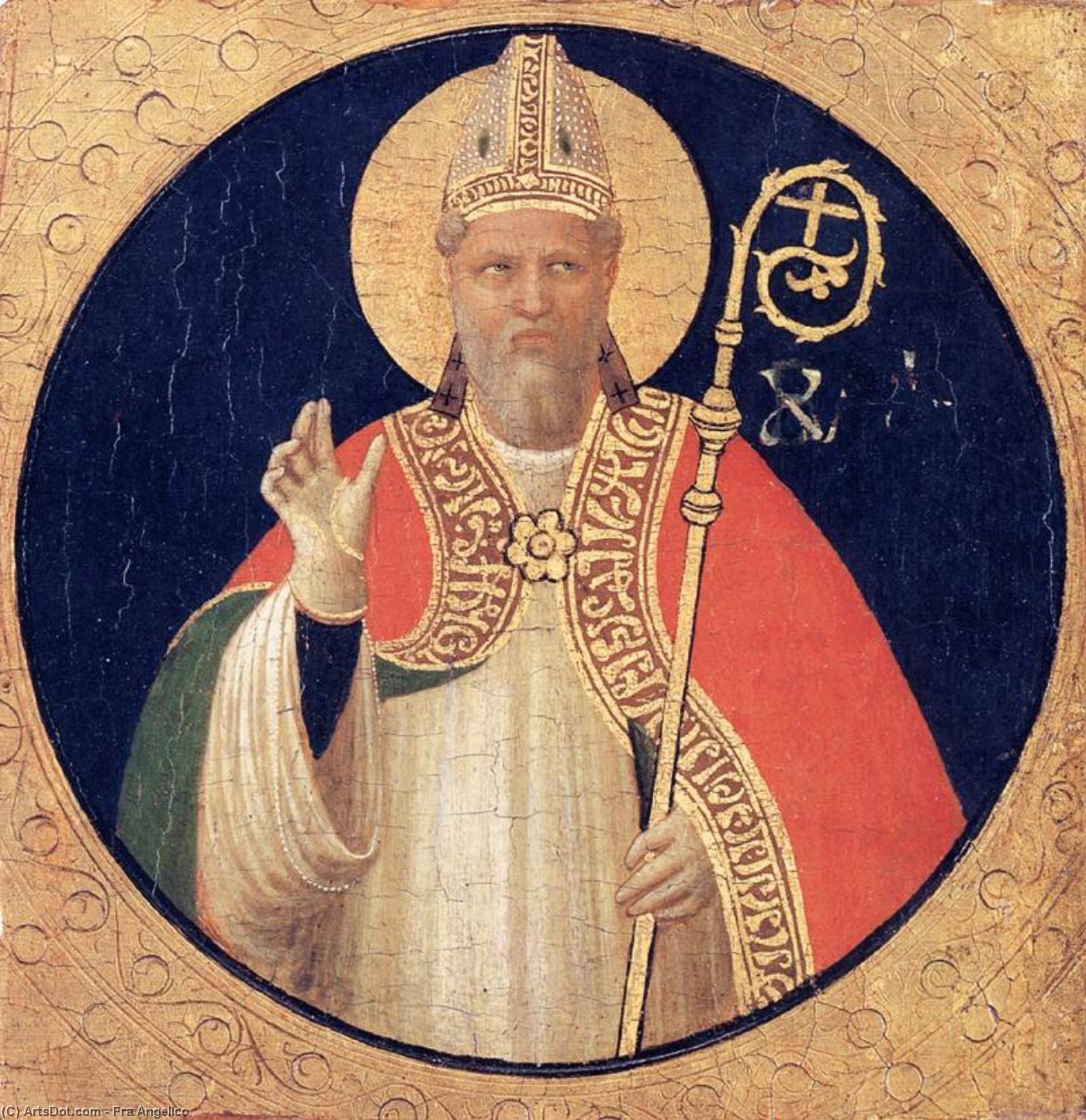 A Bishop Saint — Fra Angelico