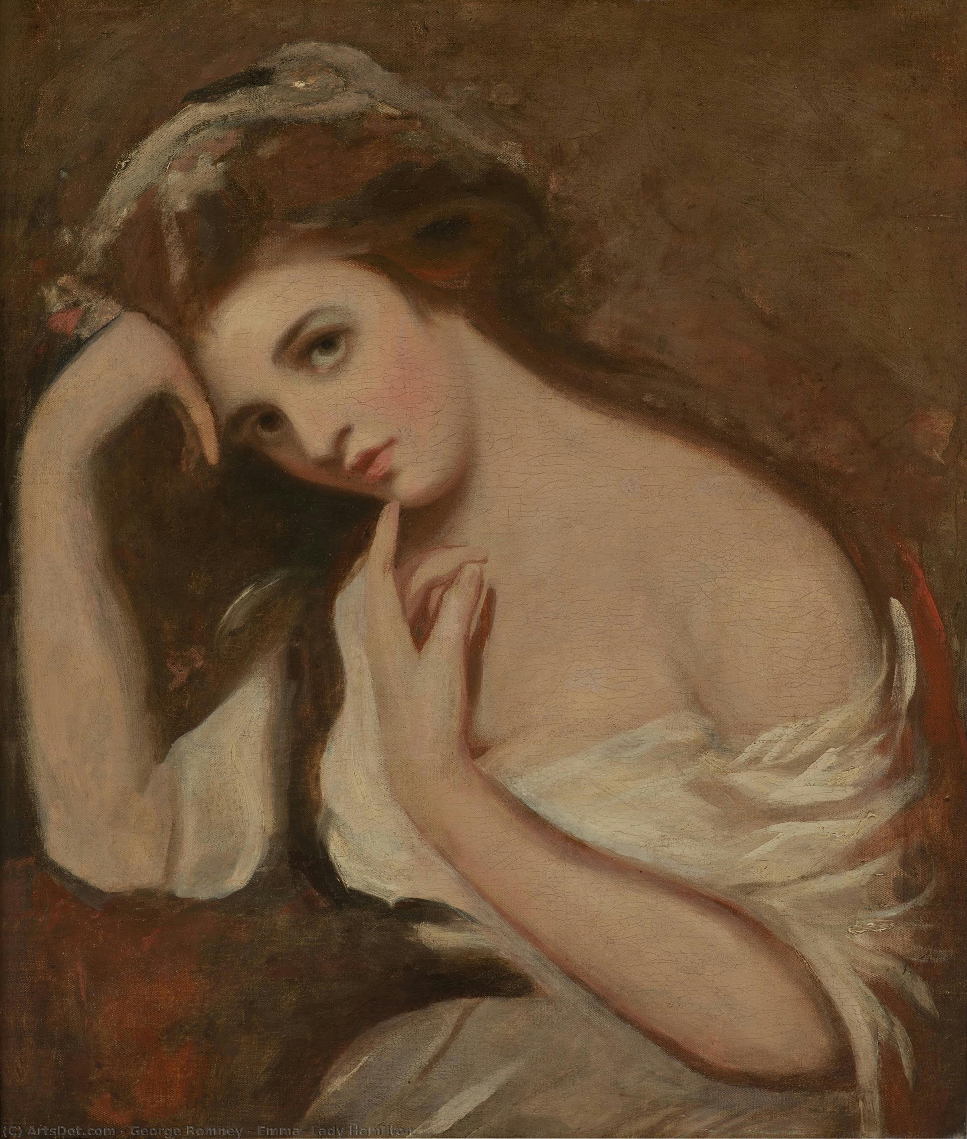 Emma, Lady Hamilton — George Romney