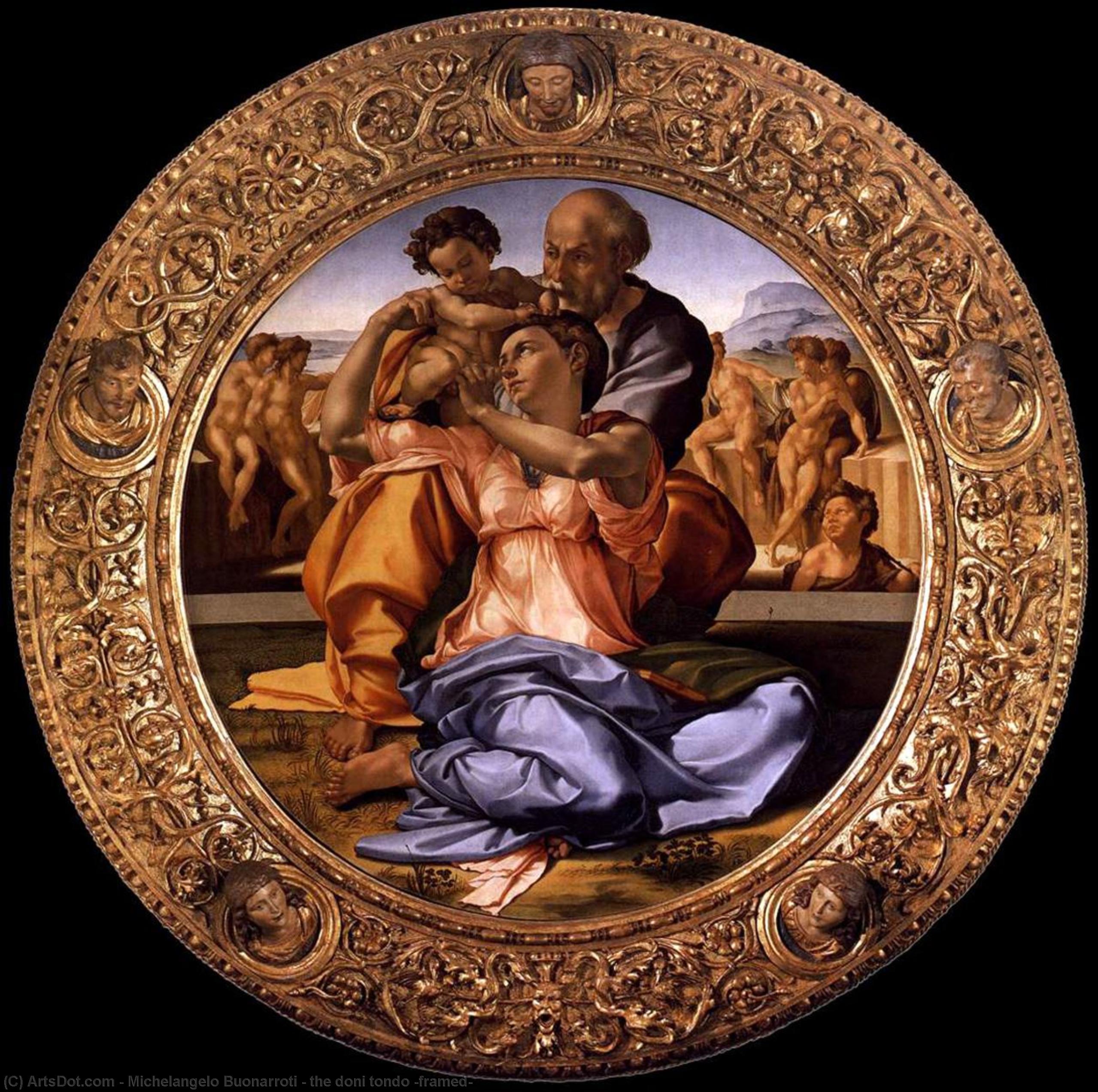 Tondo Doni — Michelangelo Buonarroti