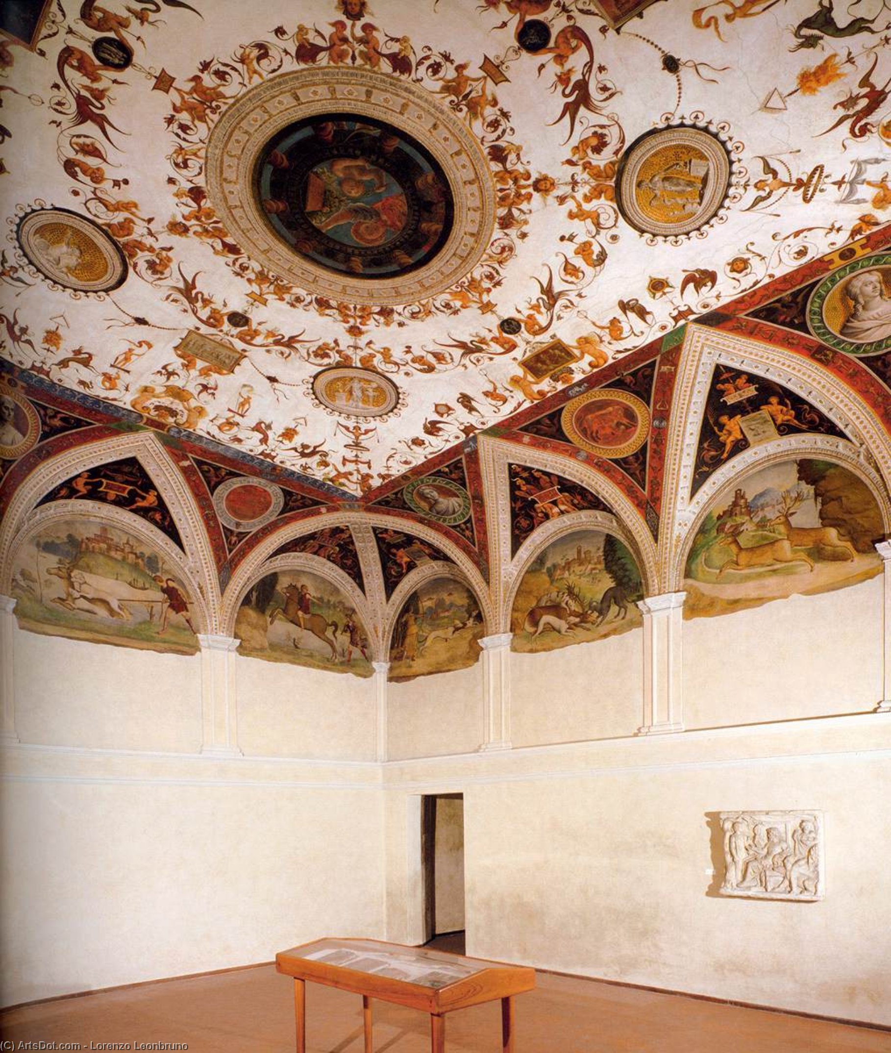 Ceiling Decoration (detail) — Lorenzo Leonbruno