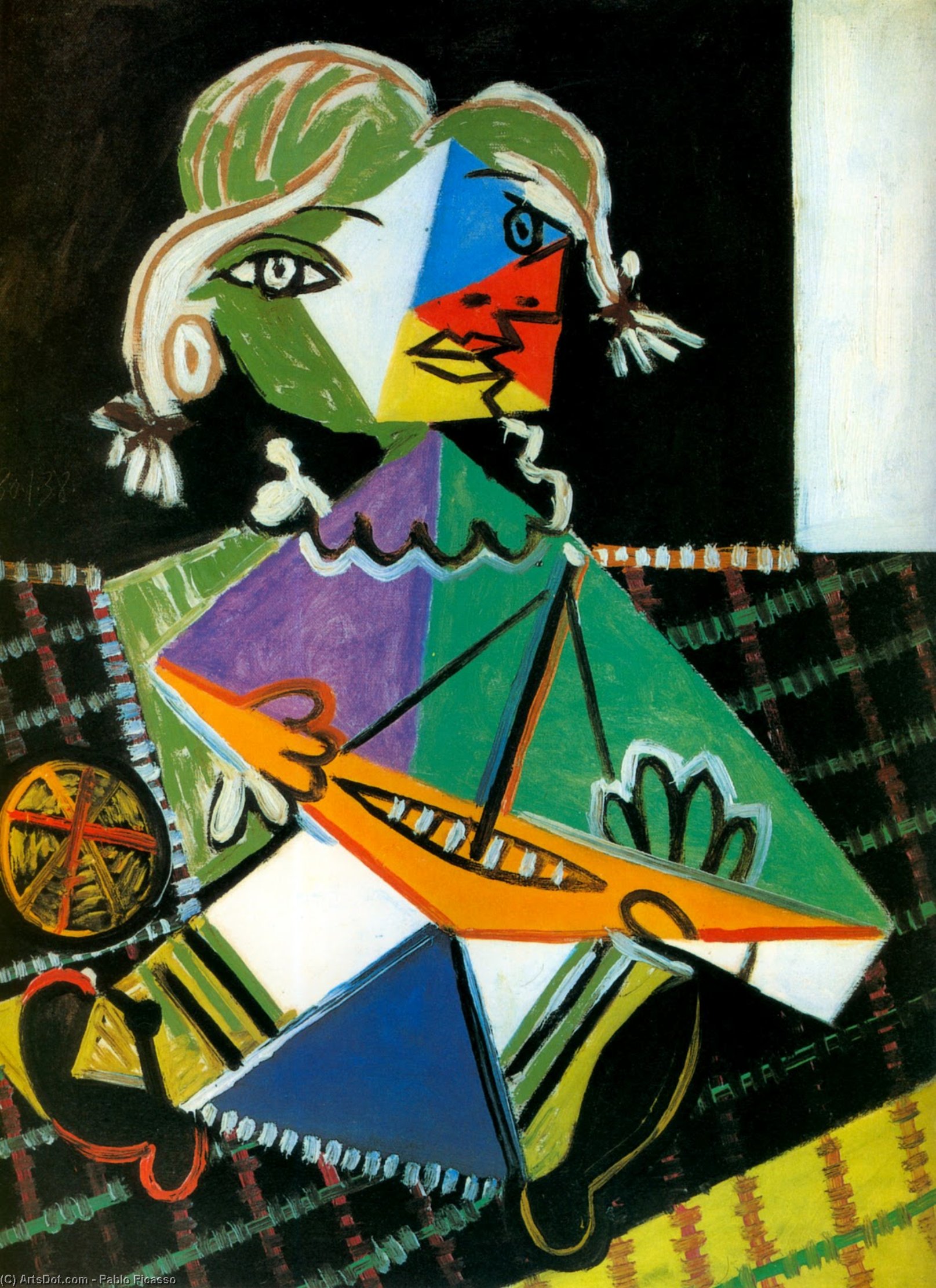 Ragazza Con Una Barca — Pablo Picasso