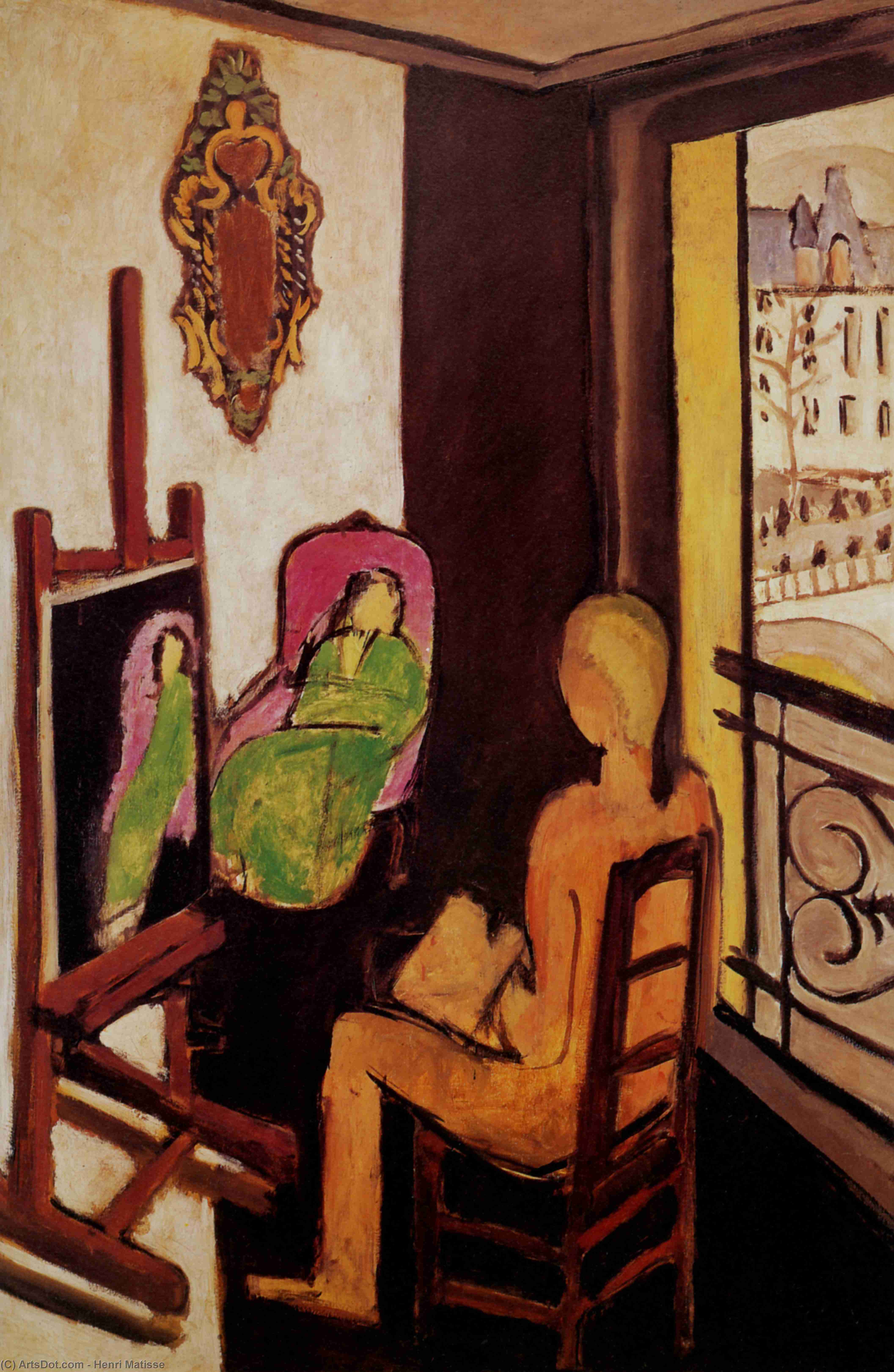 Le Peintre Dans Son Atelier — Henri Matisse