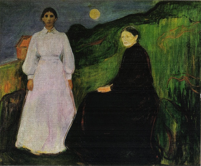 Mutter Und Tochter — Edvard Munch
