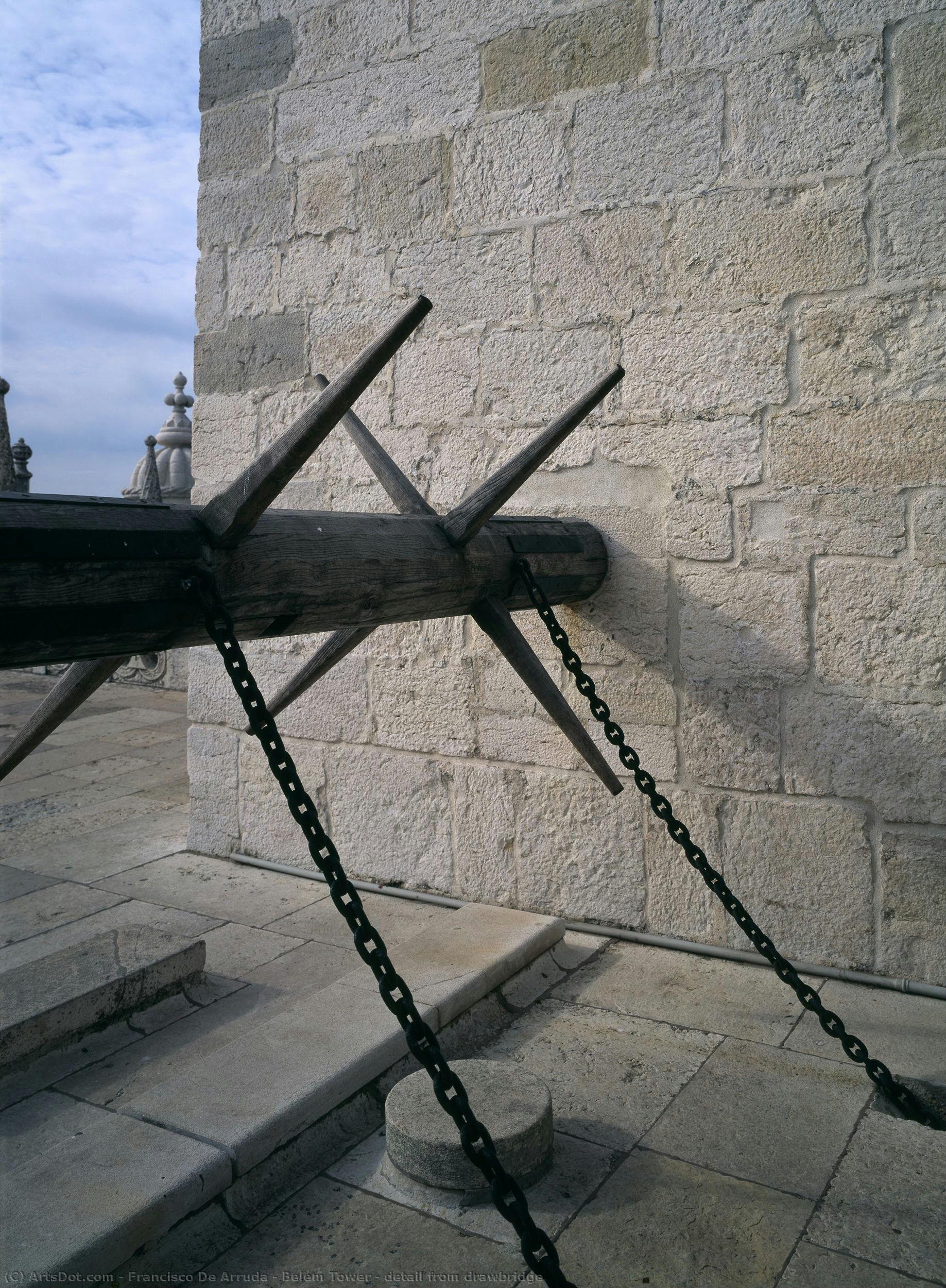 Belém Tower - Detail From Drawbridge — Francisco De Arruda