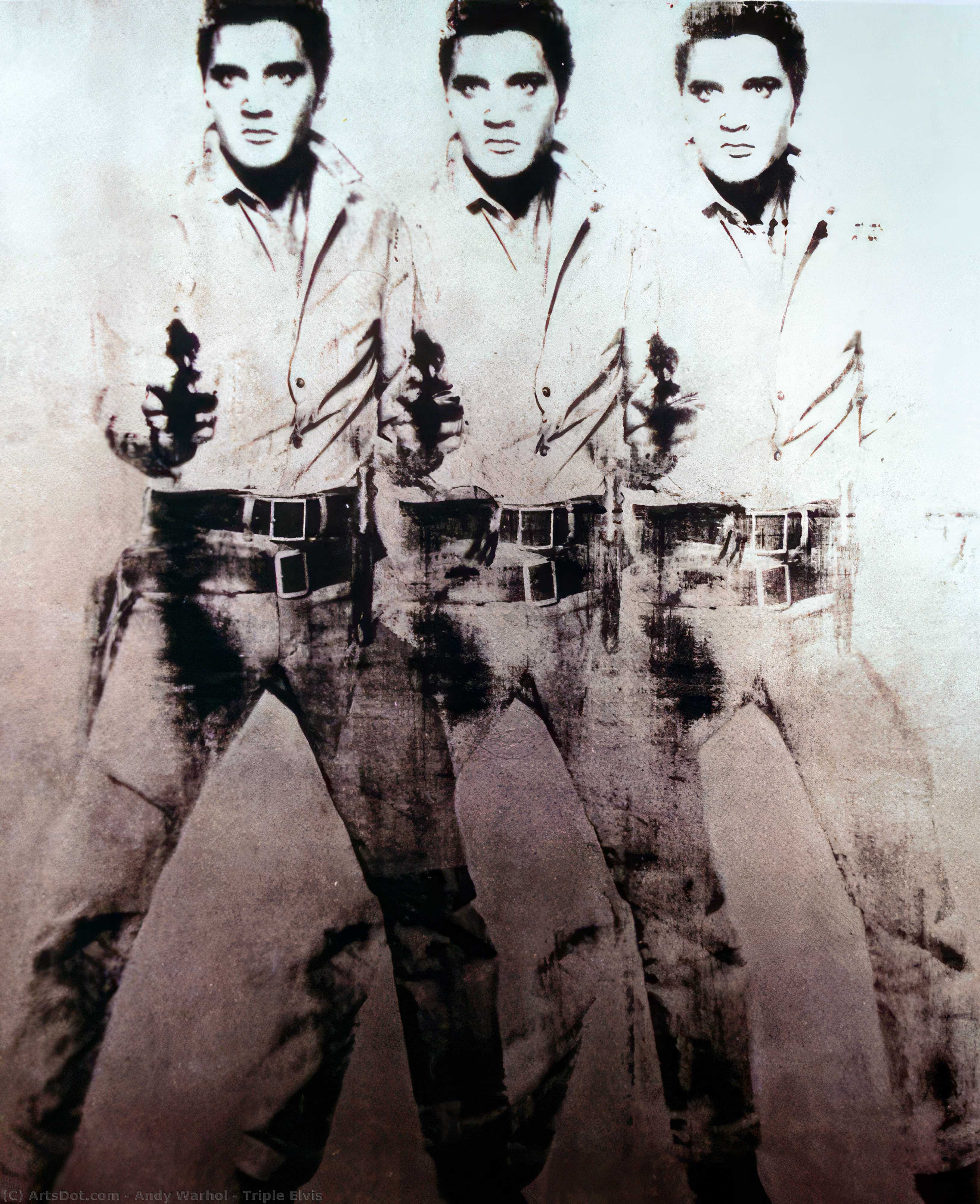 Triple Elvis — Andy Warhol