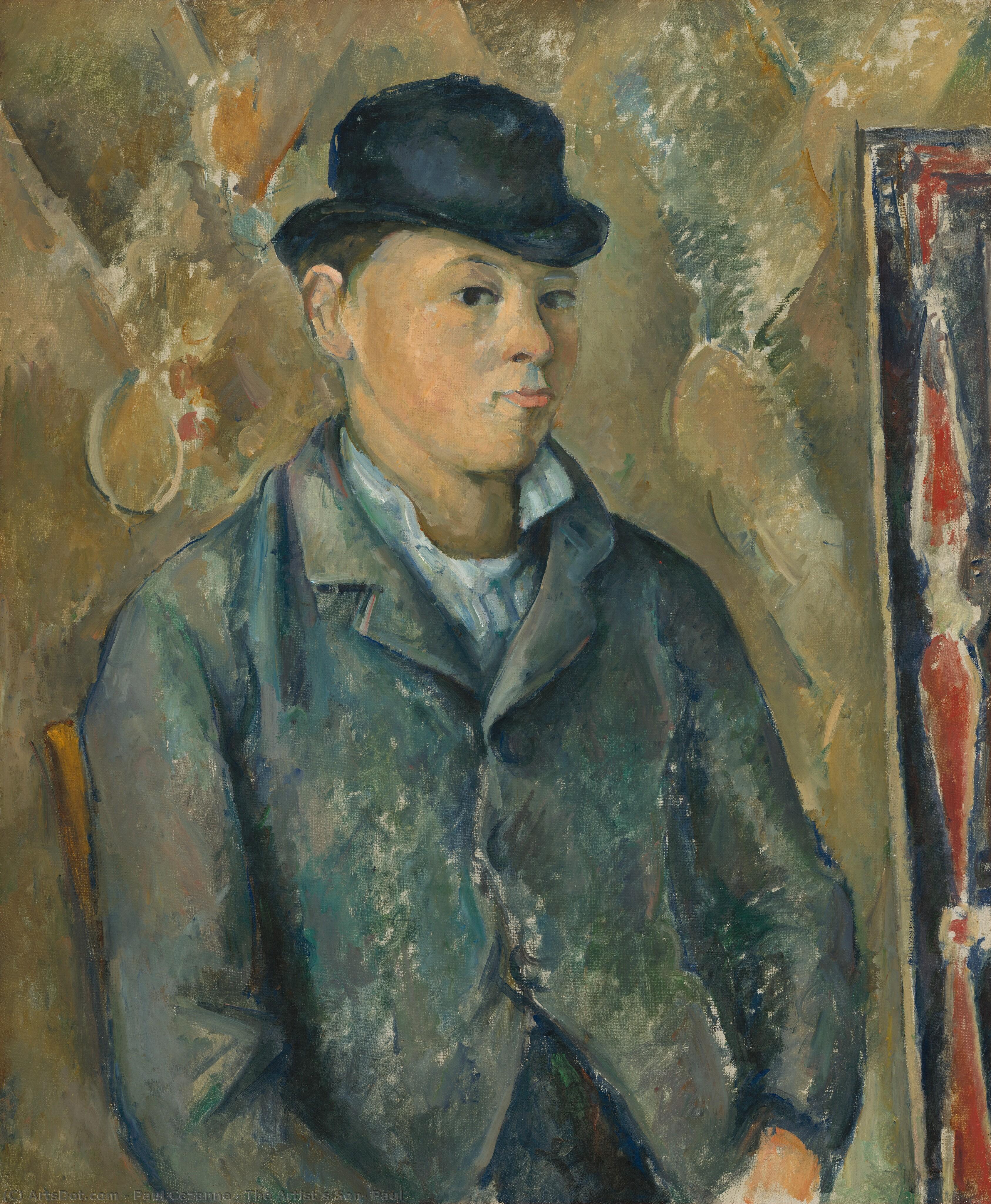 The Artist's Son, Paul — Paul Cézanne